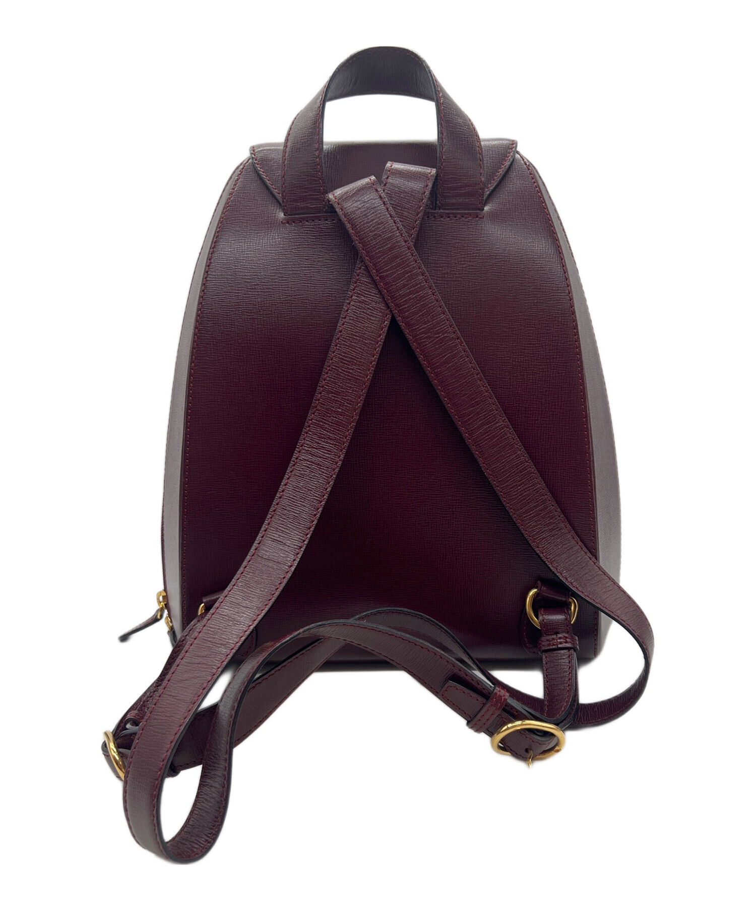 カルティエ　バックパック 中古・古着通販】Cartier (カルティエ) リュック ボルドー｜ブランド