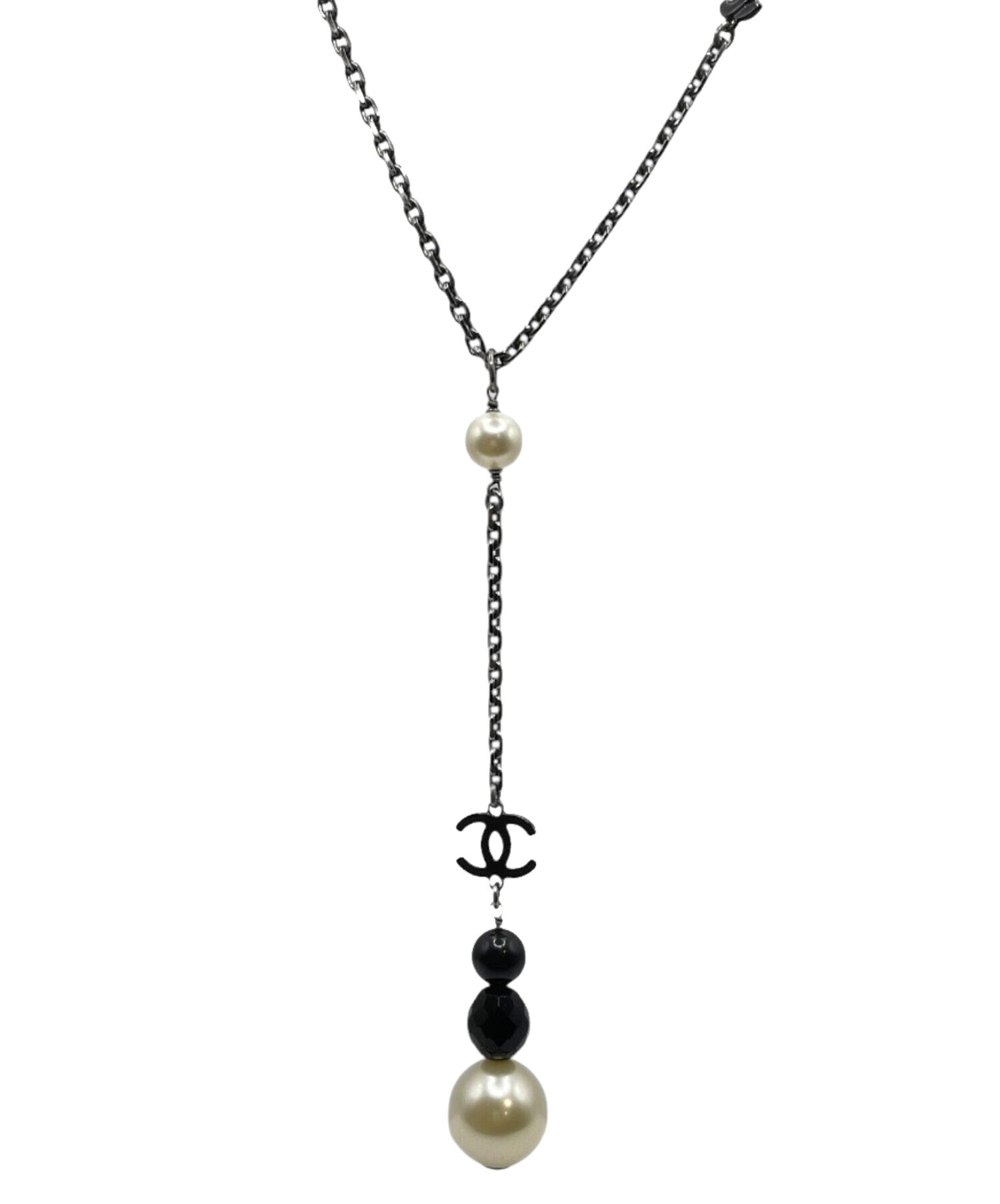 中古・古着通販】CHANEL (シャネル) ココマーク パールネックレス
