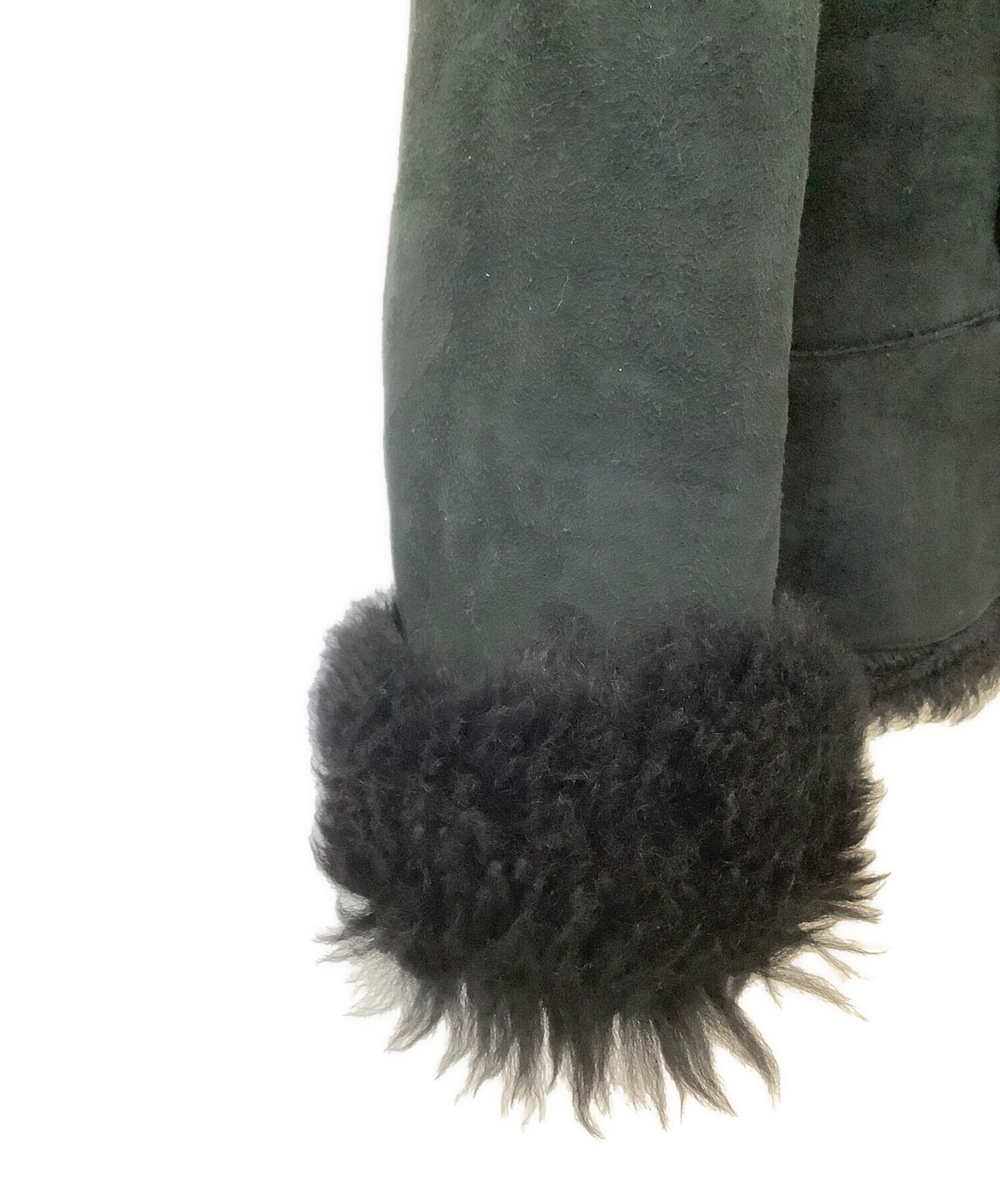 中古・古着通販】EPOCA (エポカ) レザーコート ブラック サイズ:40