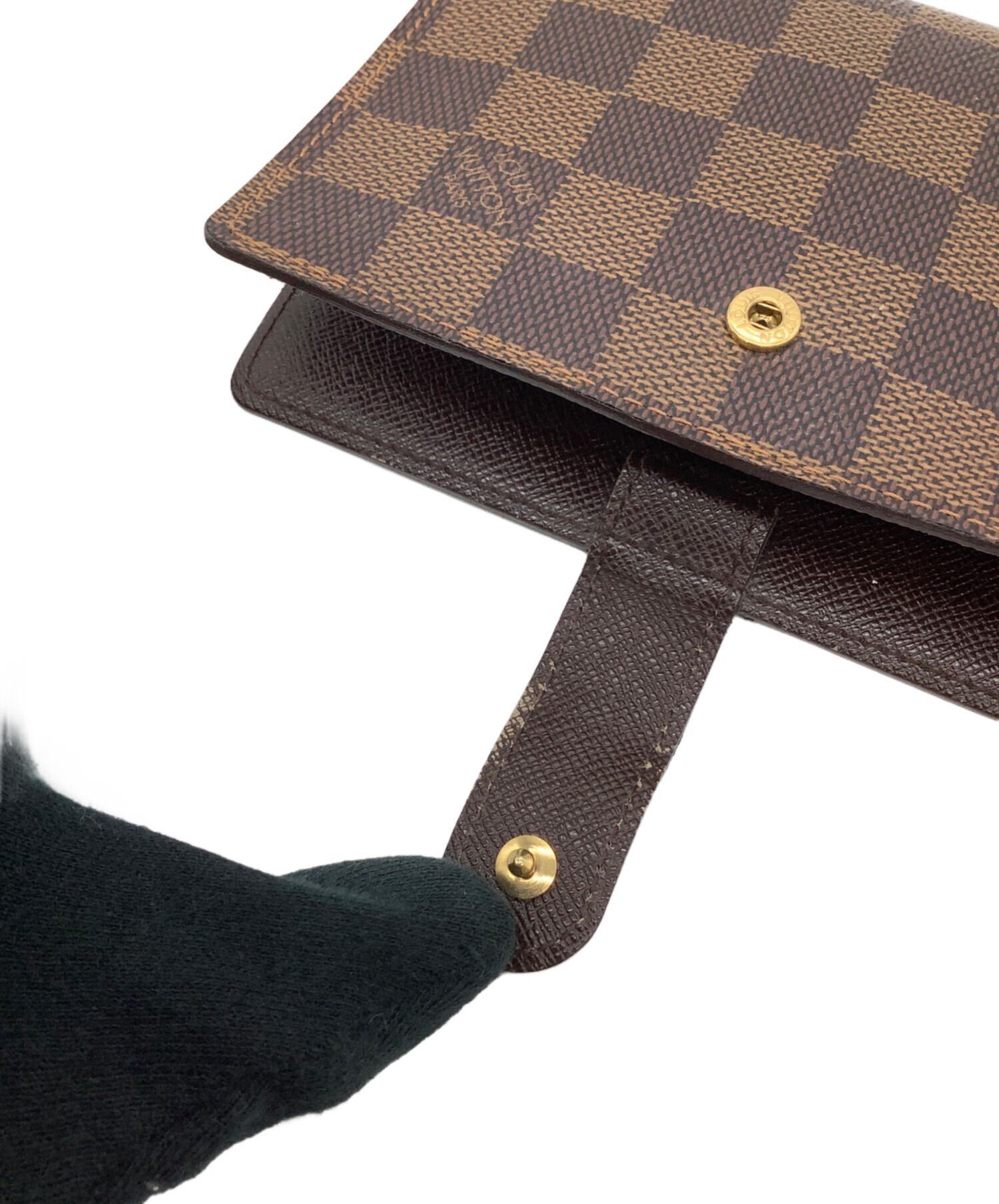 ルイヴィトン・ダミエ柄　手帳カバー 中古・古着通販】LOUIS VUITTON (ルイ ヴィトン) LOUIS VUITTON ダミエ