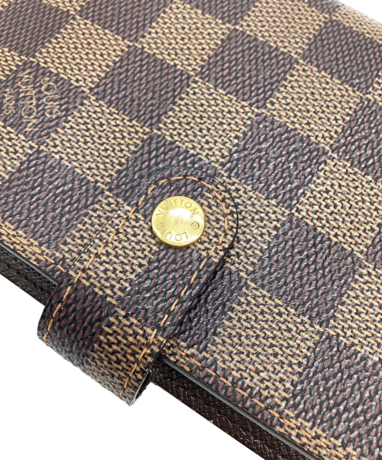 ルイヴィトン ダミエ柄 手帳カバー 中古・古着通販】LOUIS VUITTON (ルイ ヴィトン) LOUIS VUITTON ダミエ