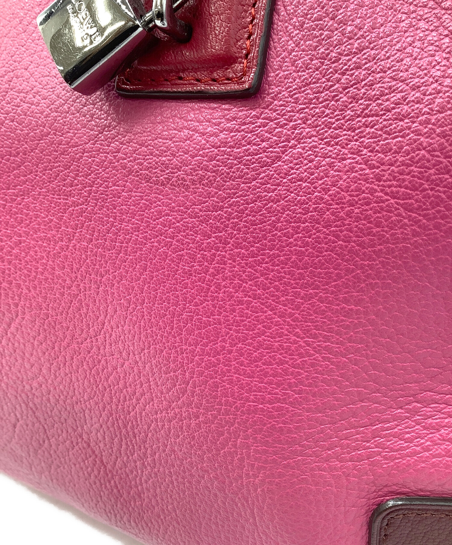 中古・古着通販】LOEWE (ロエベ) LOEWE アマソナ36 バッグ ピンク