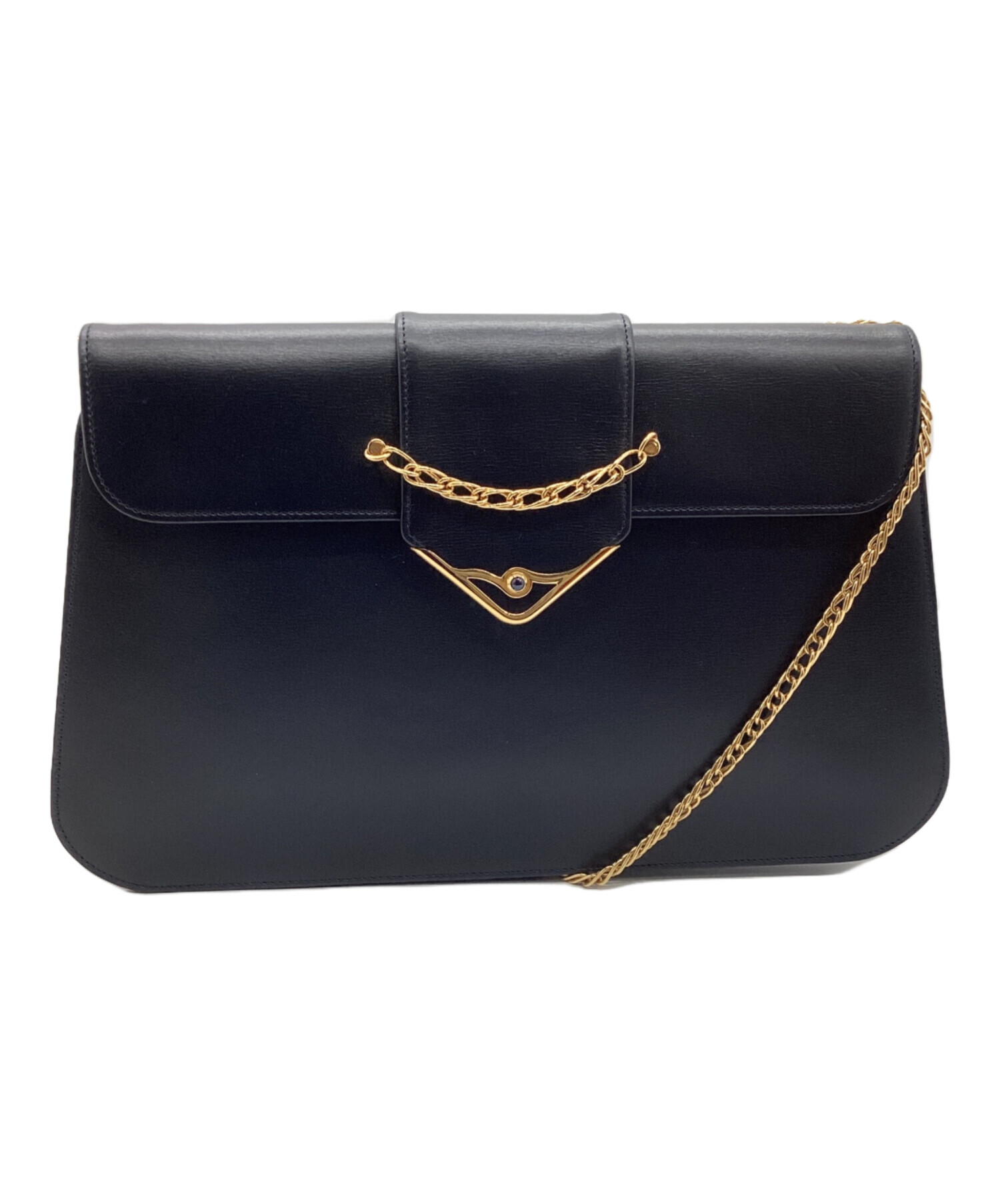 中古・古着通販】Cartier (カルティエ) チェーンショルダーバッグ