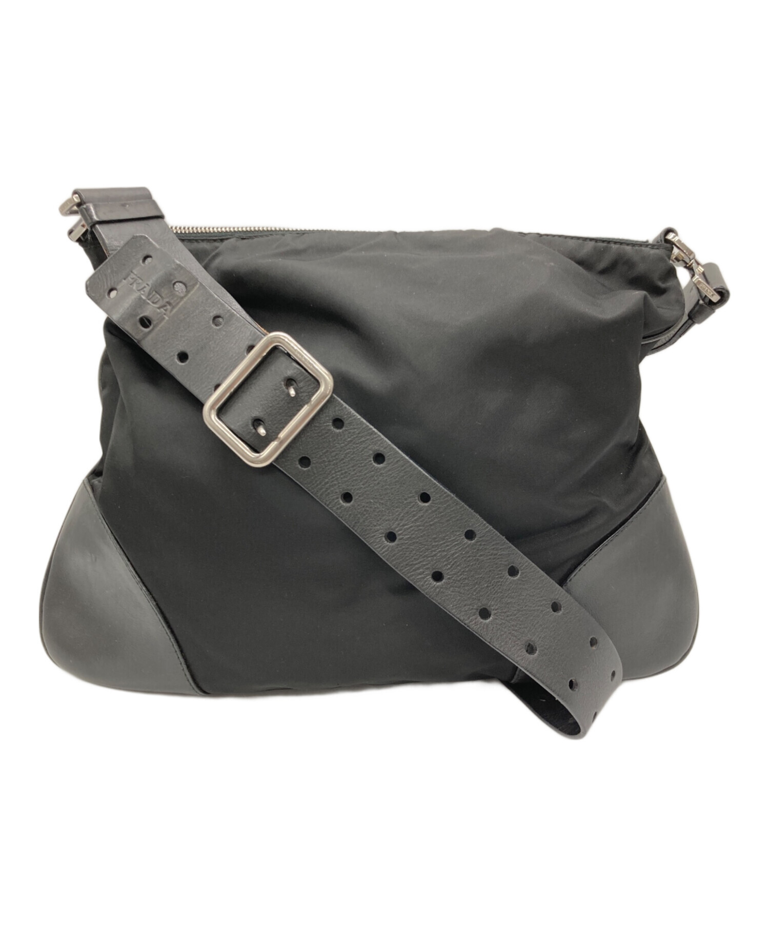 中古・古着通販】PRADA (プラダ) ショルダーバッグ ブラック｜ブランド
