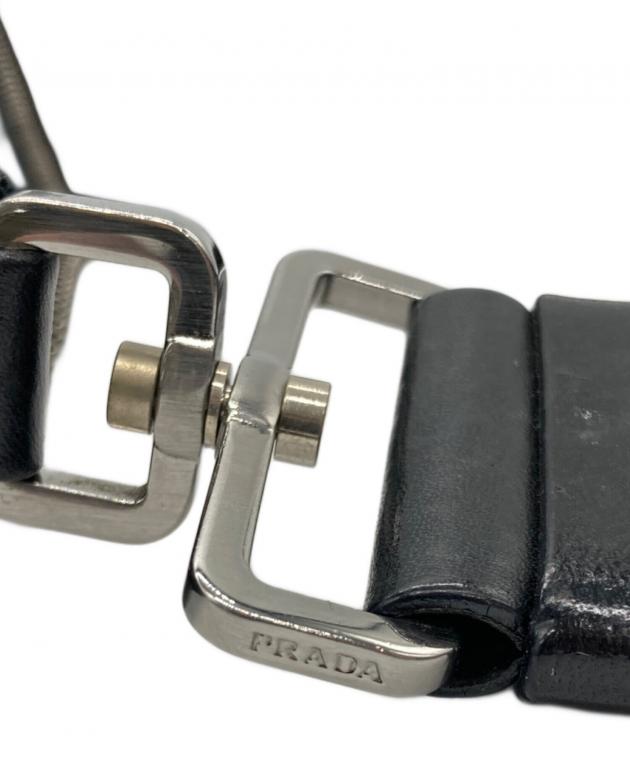 中古・古着通販】PRADA (プラダ) ショルダーバッグ ブラック｜ブランド