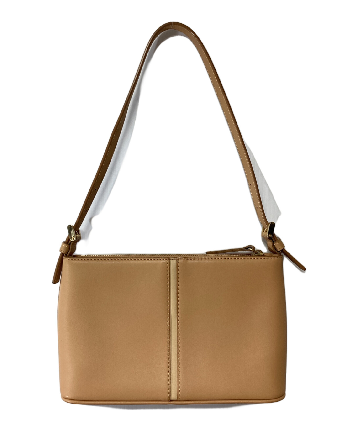 バーバリー　ワンショルダー　ベージュ 中古・古着通販】BURBERRY (バーバリー) ワンショルダーバッグ