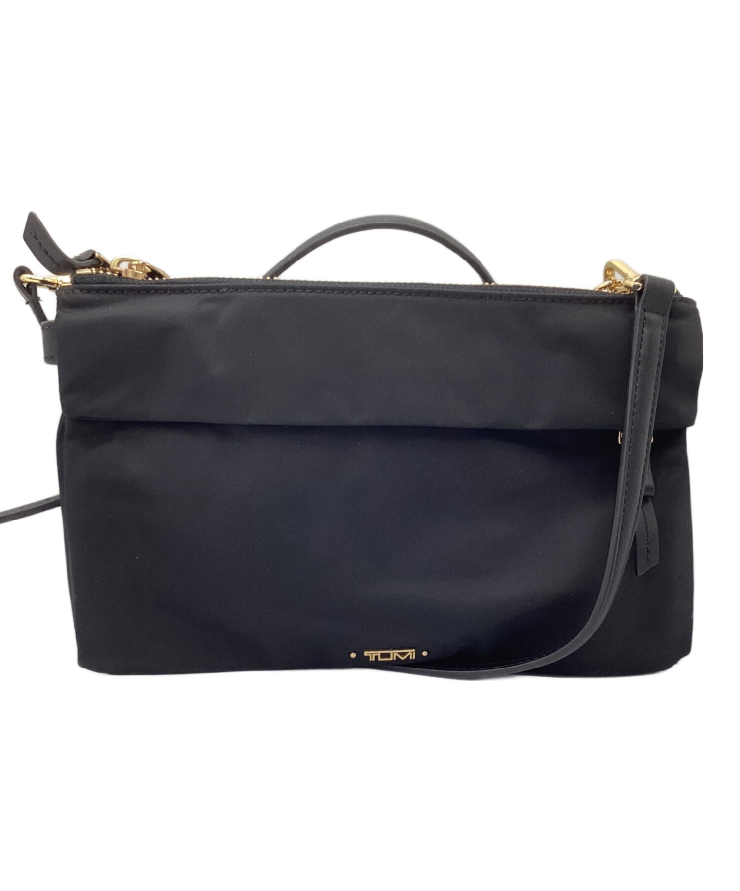 【美品】TUMI ショルダーバッグ 中古・古着通販】TUMI (トゥミ) ナイロンショルダーバッグ グレー