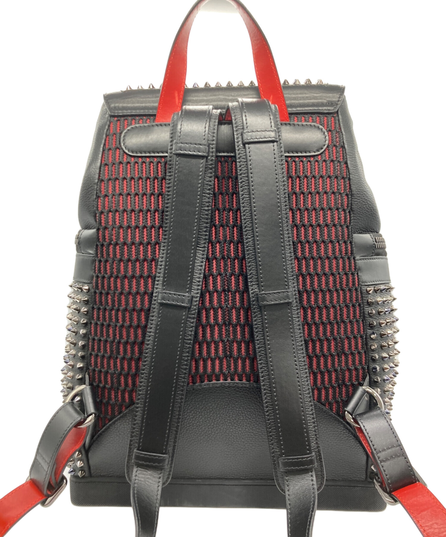 正規品　中古　クリスチャンルブタン　バックパック　ブラック　スタッズ　リュック　中古 中古・古着通販】Christian Louboutin (クリスチャン・ルブタン