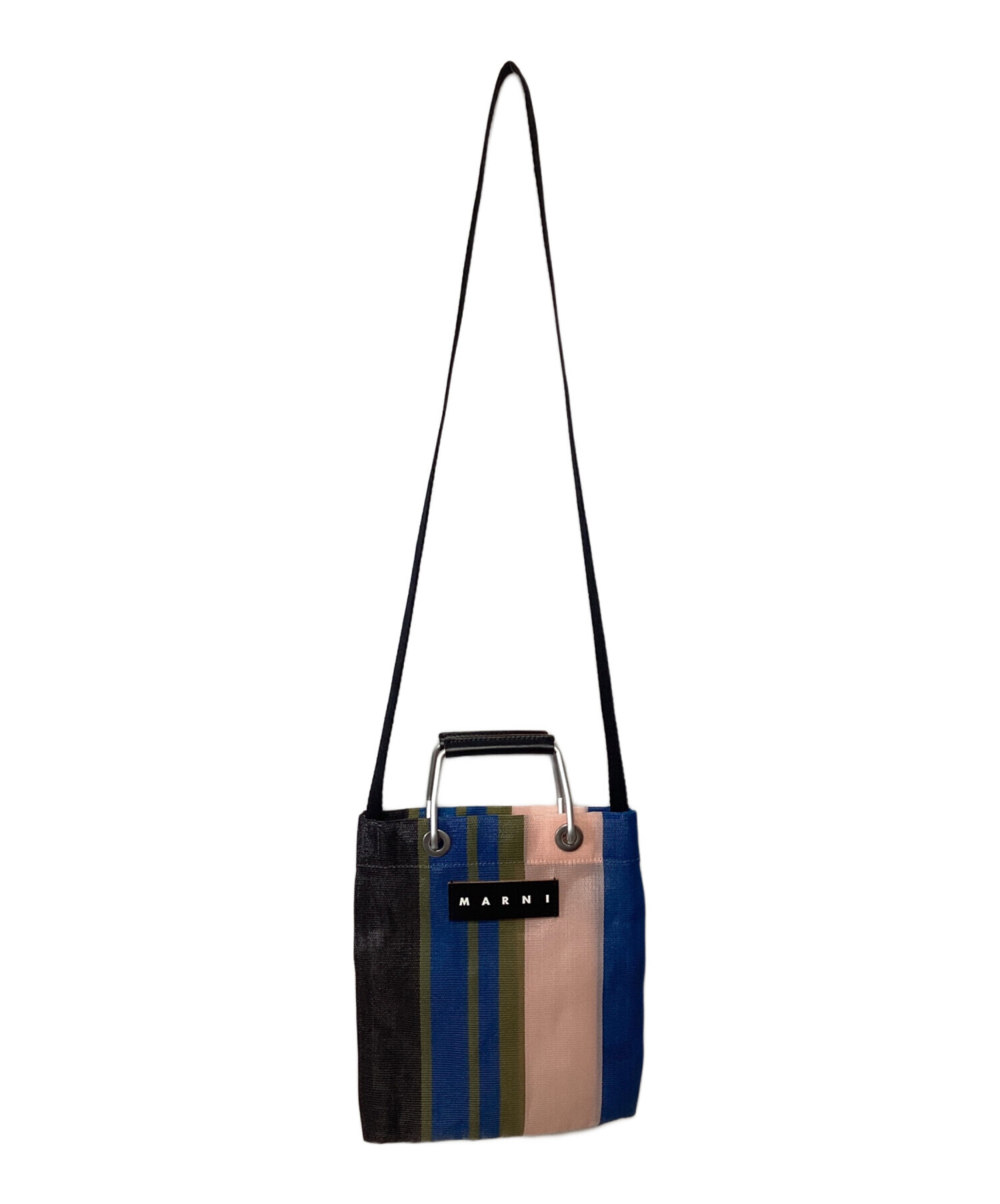 MARNI マルニ ショルダーバッグ  紺 【古着】【中古】【送料無料】 中古・古着通販】MARNI (マルニ) ショルダーバッグ ネイビー｜ブランド
