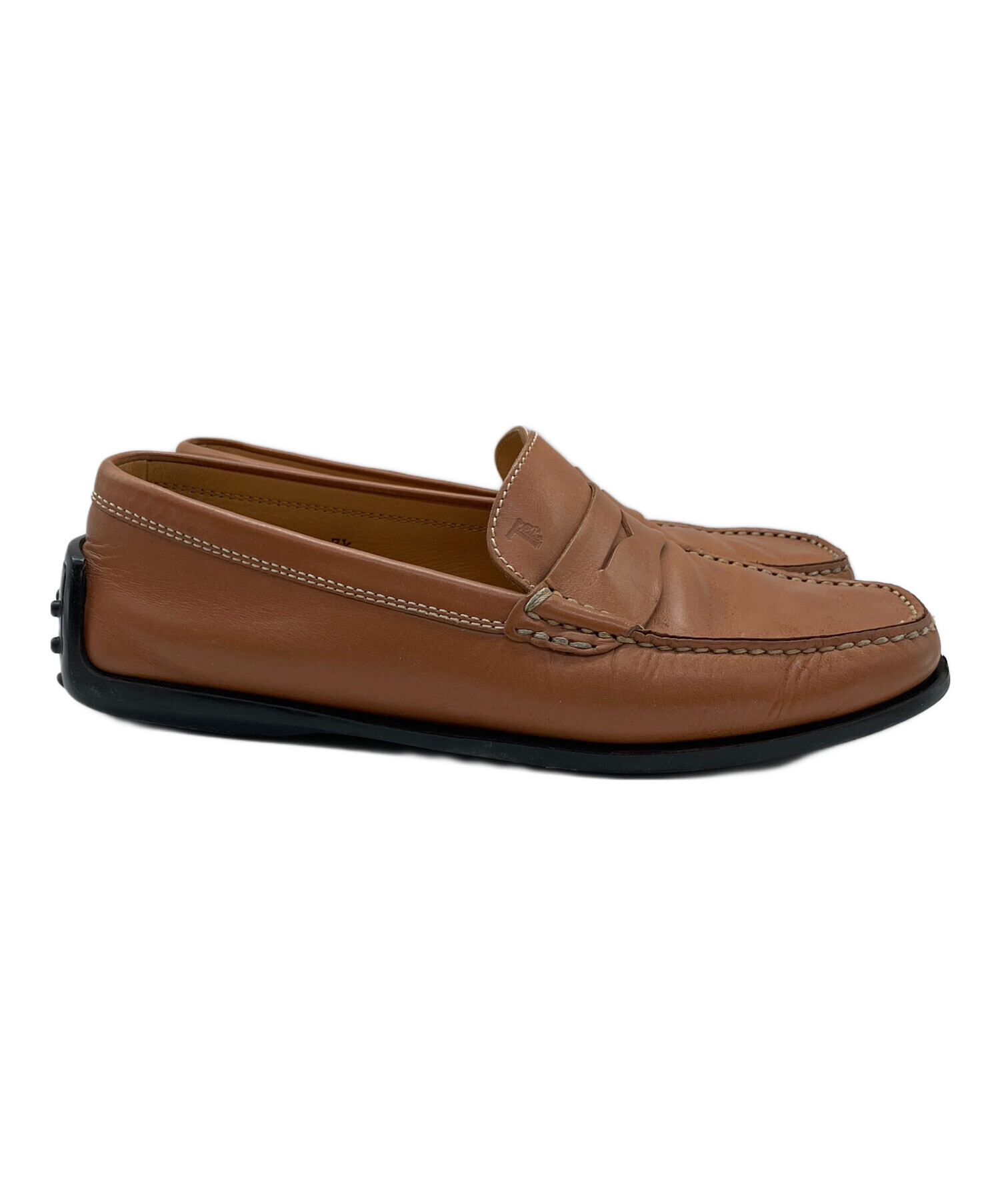 中古・古着通販】TOD'S (トッズ) ローファー ブラウン サイズ:SIZE 7 1