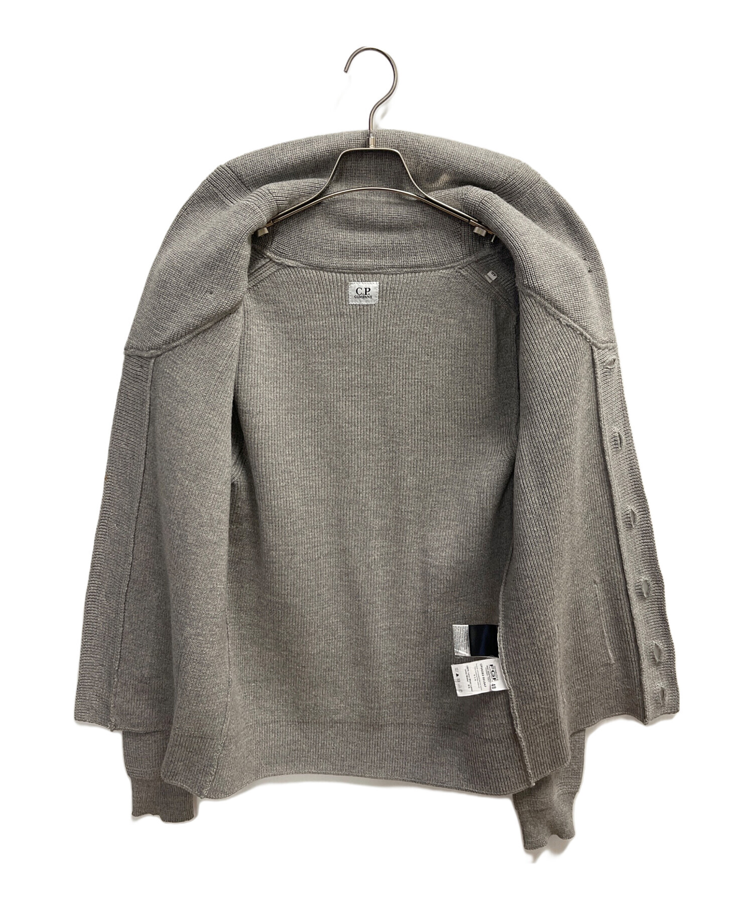 中古・古着通販】C.P COMPANY (シーピーカンパニー) 厚手ニット グレー 