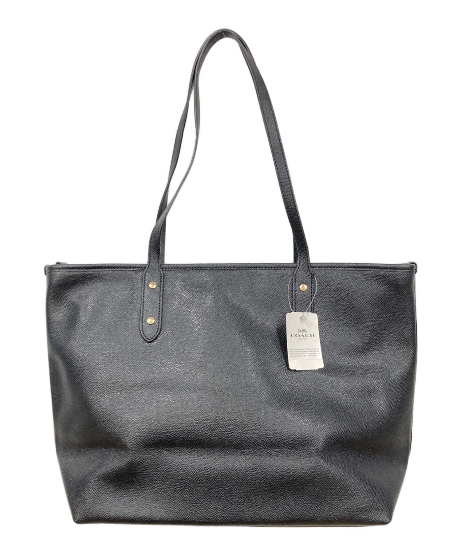 中古・古着通販】COACH (コーチ) トートバッグ ブラック｜ブランド