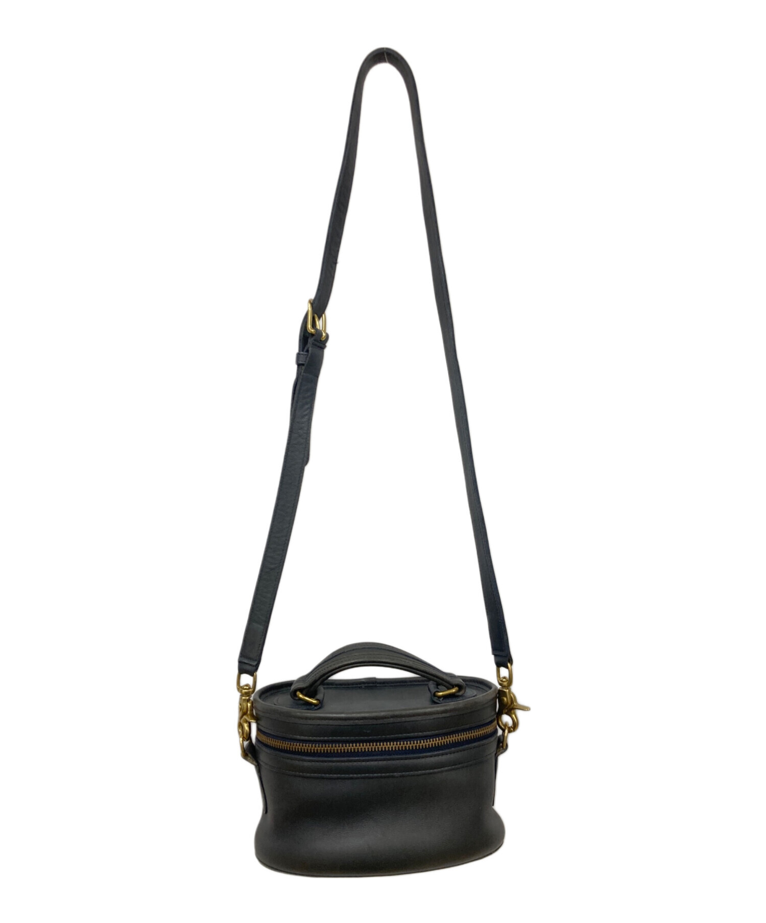 【ジャンク】COACH ショルダーバック 中古・古着通販】COACH (コーチ) ショルダーバッグ ブラック｜ブランド