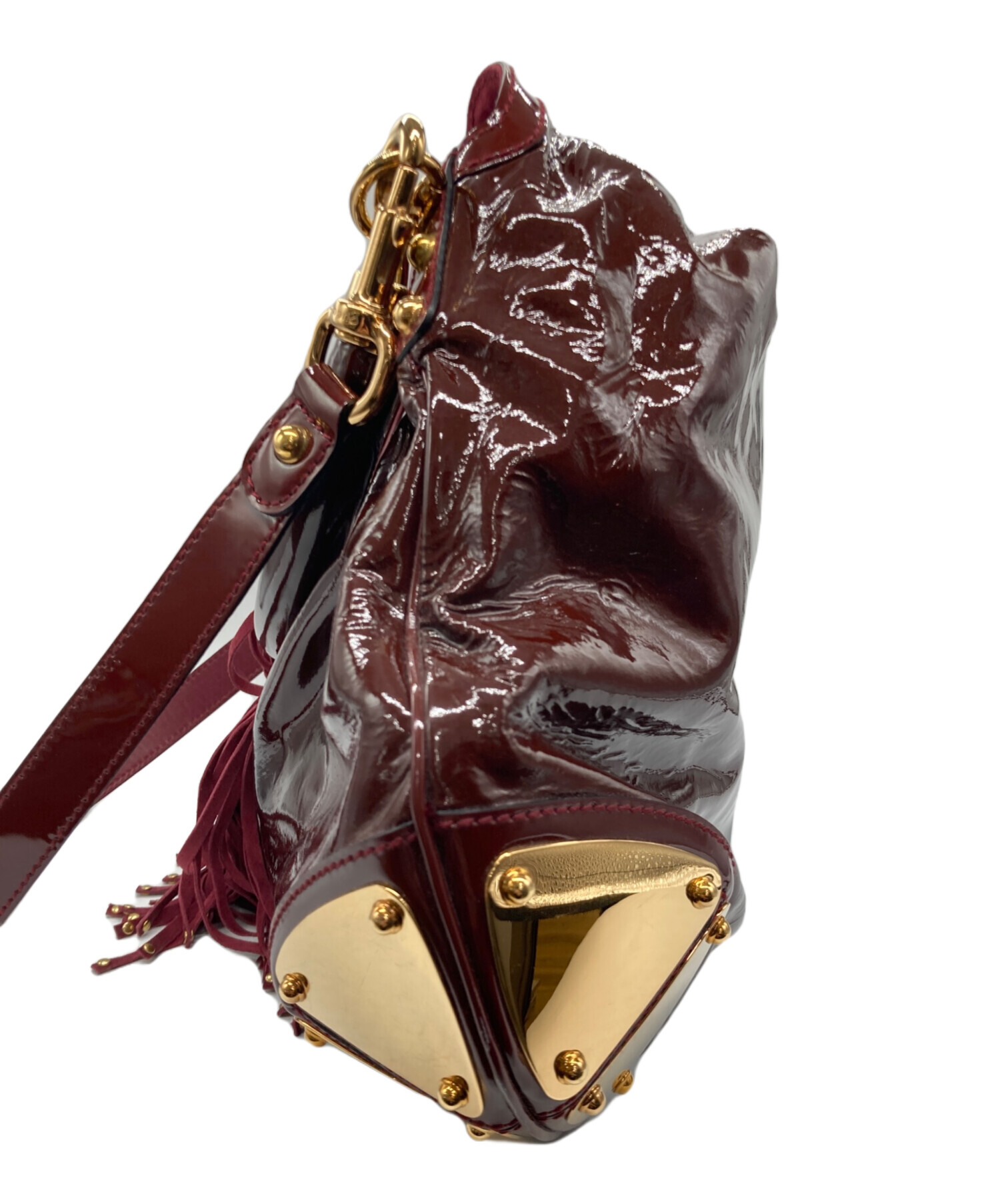 中古・古着通販】GUCCI (グッチ) エナメルバッグ｜ブランド・古着通販