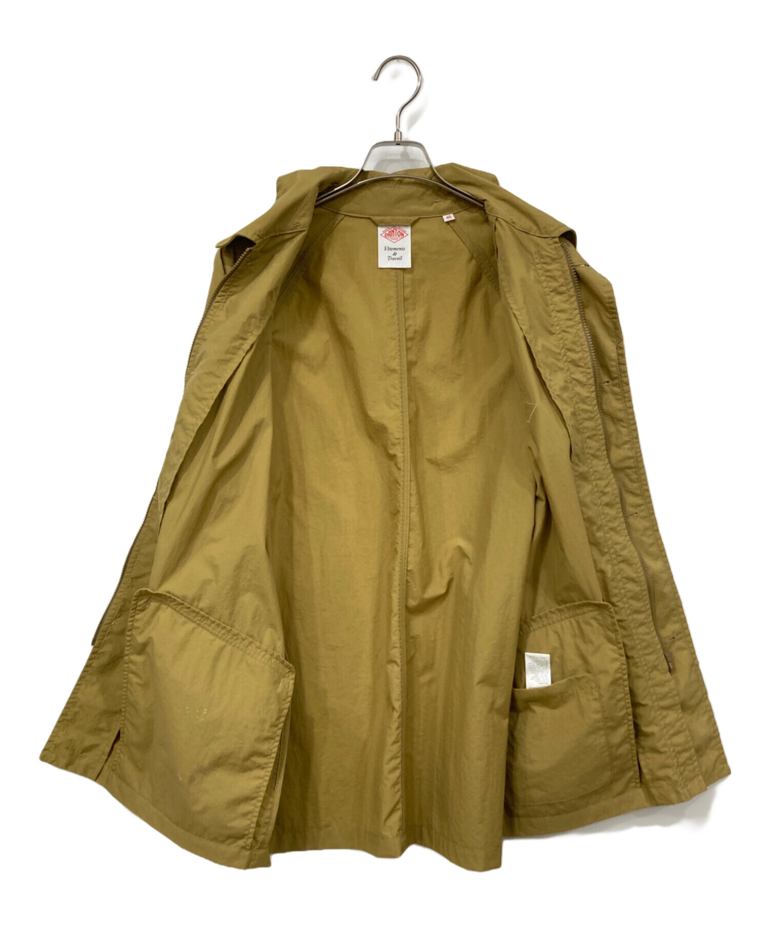 中古・古着通販】DANTON (ダントン) ジャケット ベージュ サイズ:SIZE
