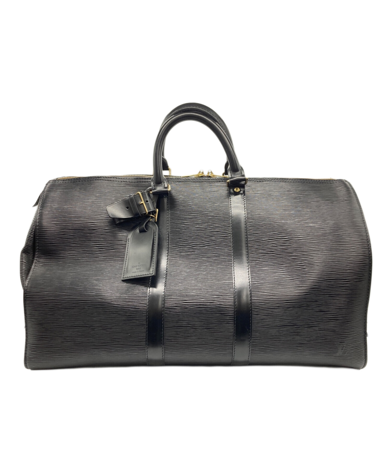 中古・古着通販】LOUIS VUITTON (ルイ ヴィトン) キーポル50 ブラック