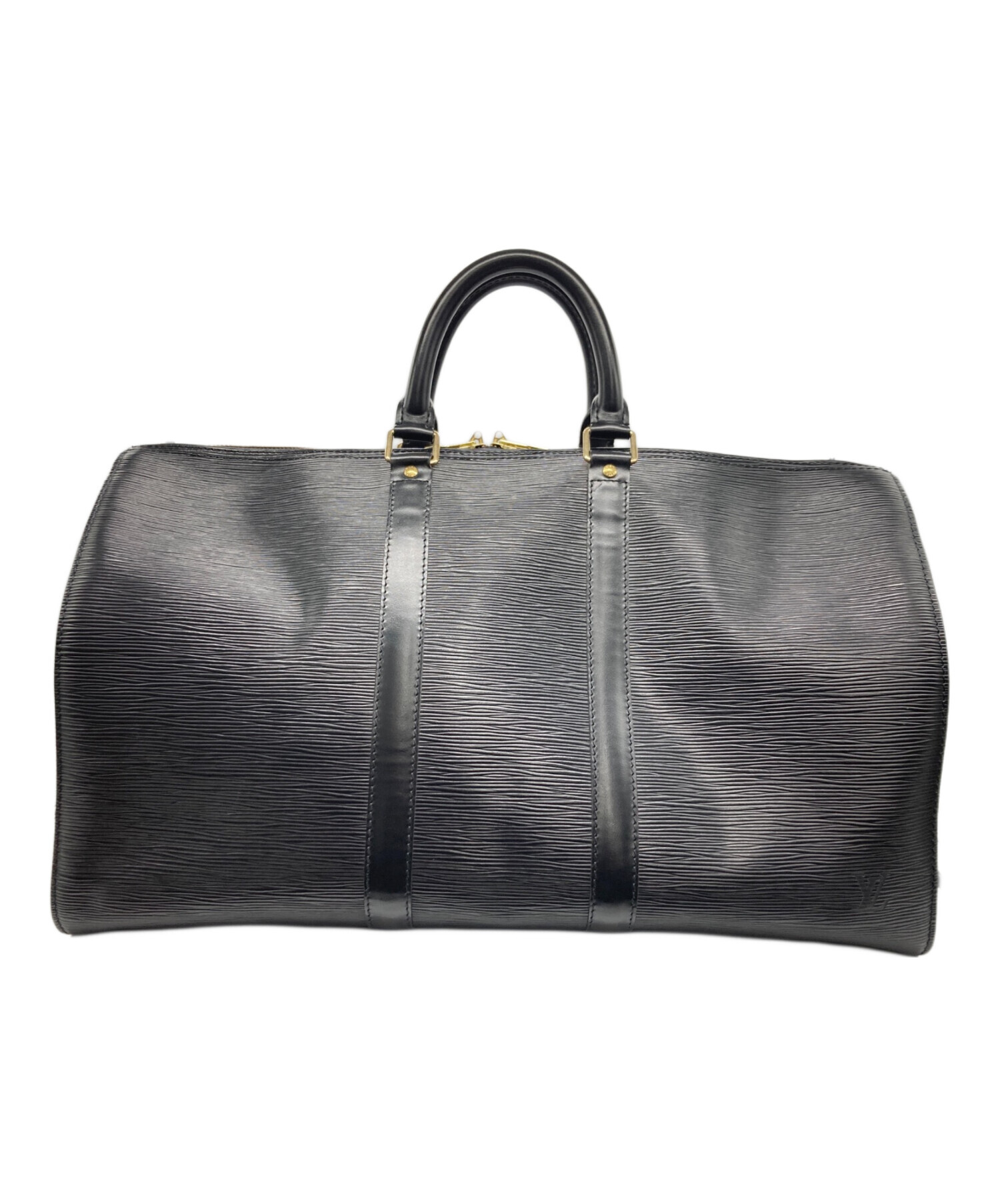 中古・古着通販】LOUIS VUITTON (ルイ ヴィトン) キーポル50 ブラック