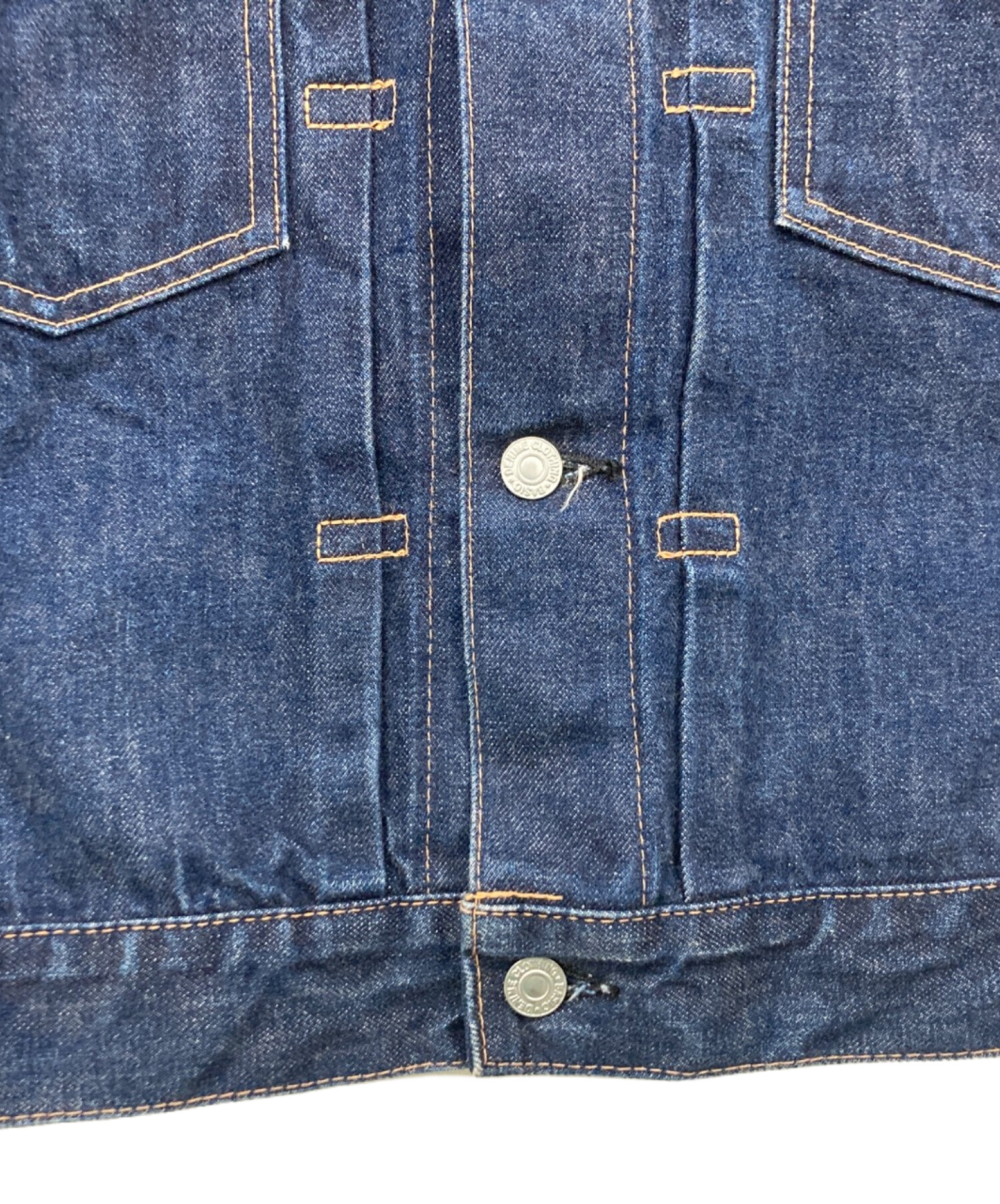 中古・古着通販】DENIME (ドゥニーム) デニムジャケット ネイビー