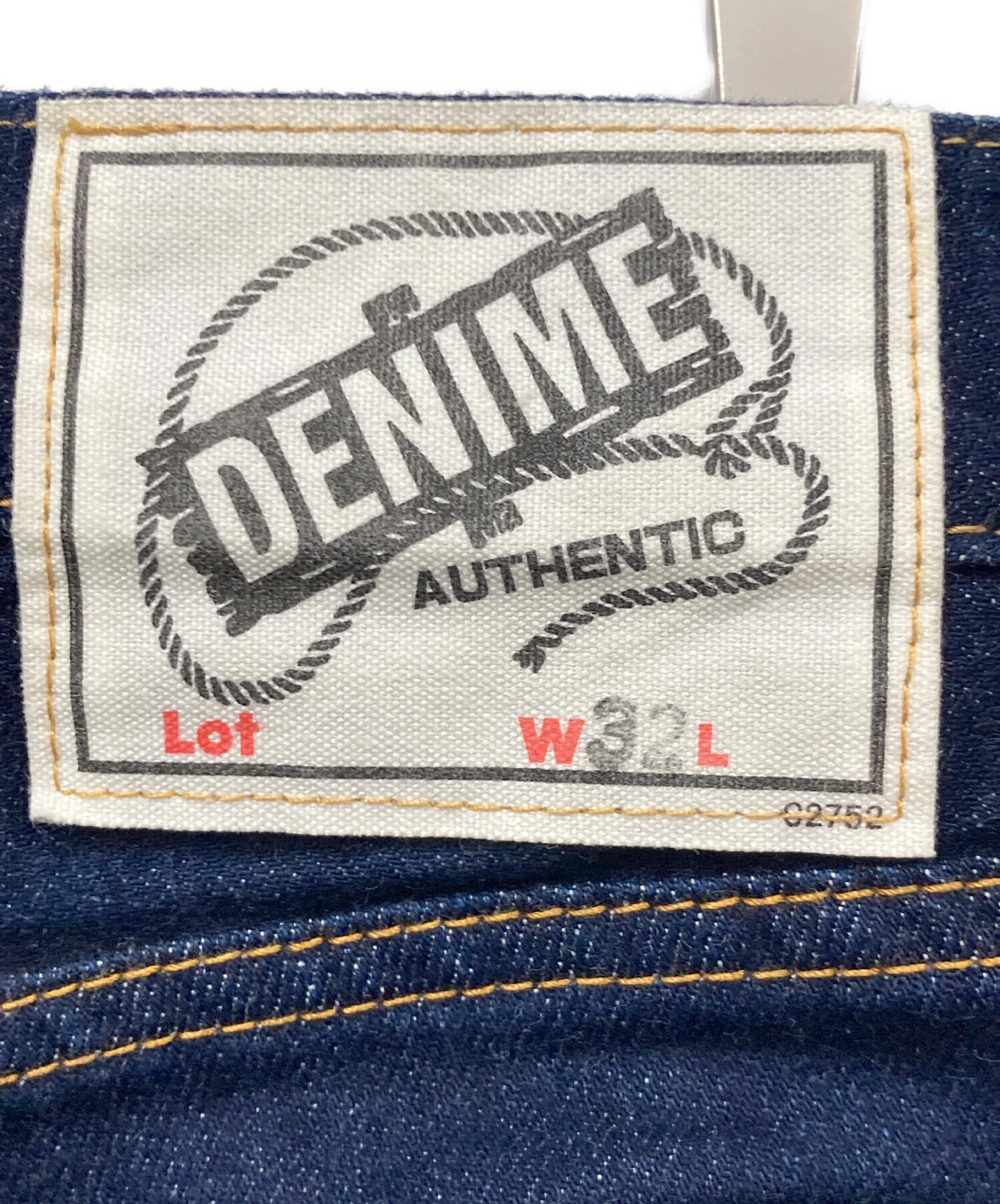DENIME デニム　パンツ 中古・古着通販】DENIME (ドゥニーム) デニムパンツ ネイビー サイズ