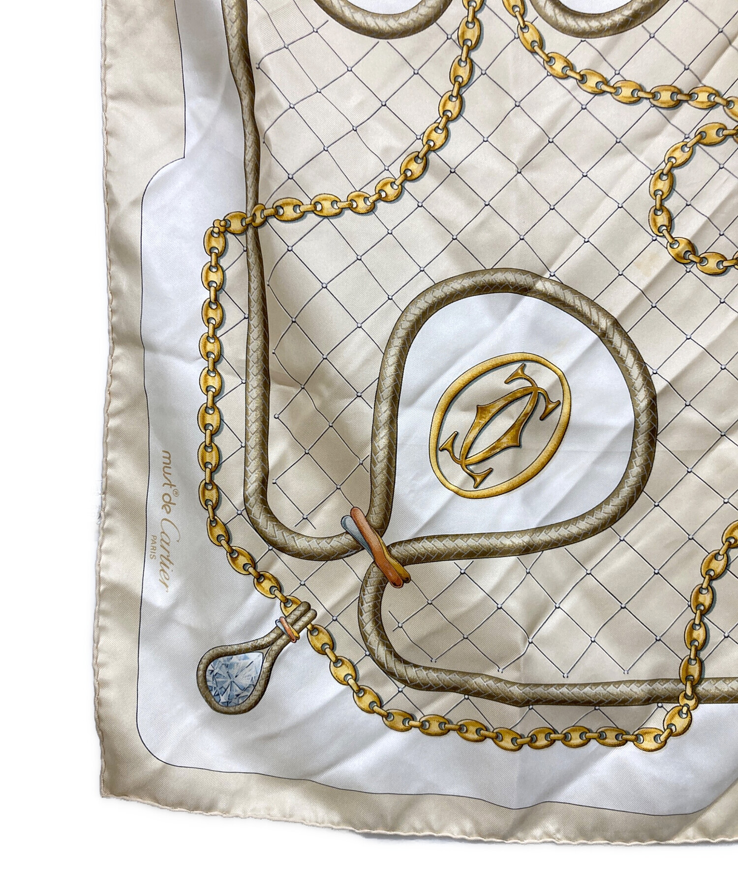 中古・古着通販】Cartier (カルティエ) スカーフ｜ブランド・古着通販
