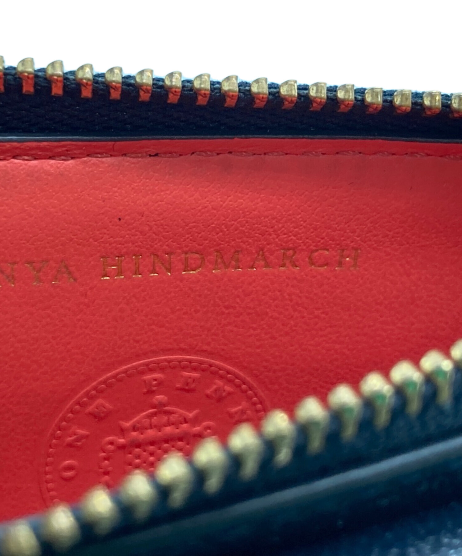 ANYA HINDMARCH 財布・ケース - 黒x白 【古着】【中古】 中古・古着通販】ANYA HINDMARCH (アニヤ・ハインドマーチ