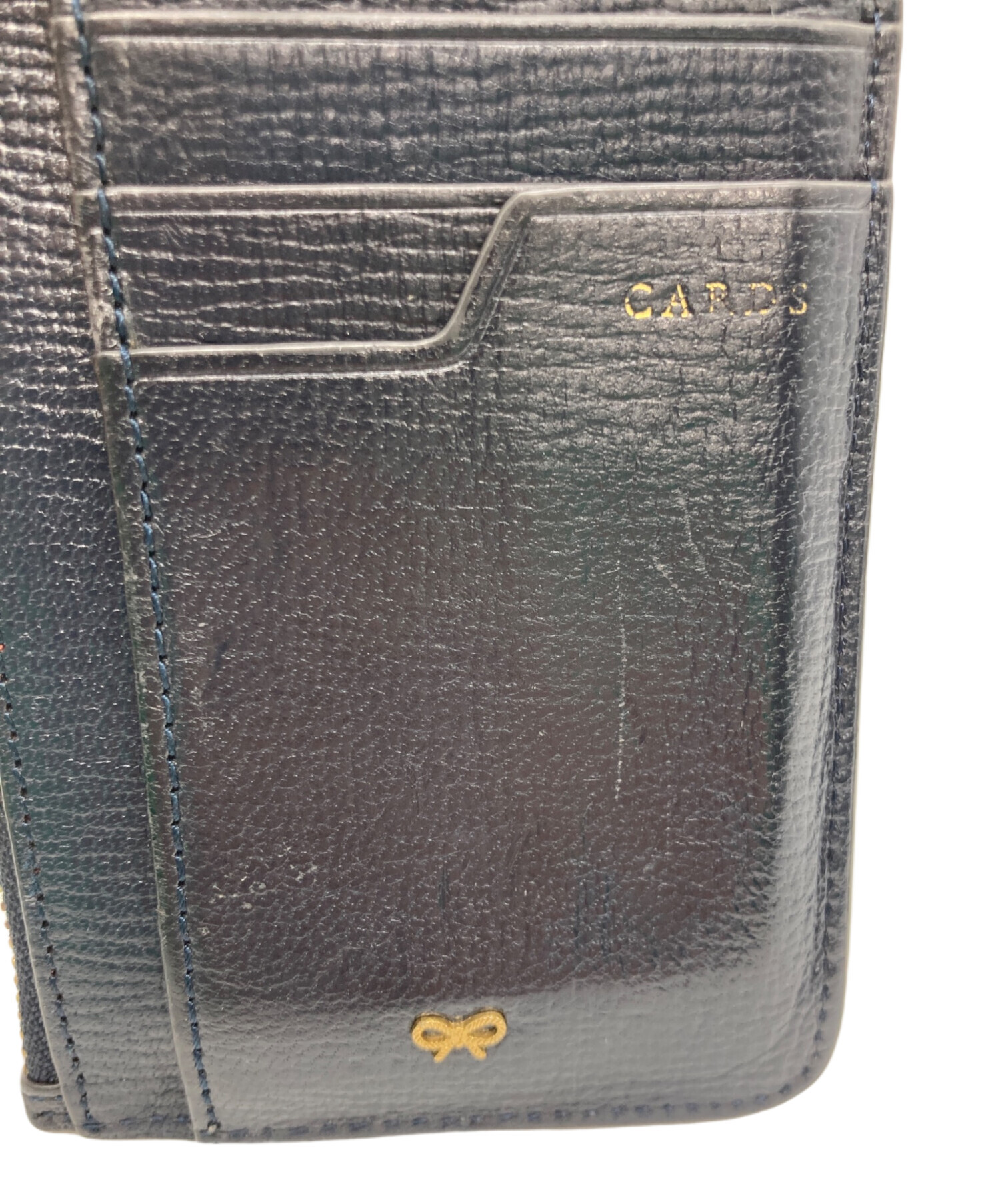 ANYA HINDMARCH アニヤ　ハインドマーチ 財布・ケース  黒 【古着】【中古】【送料無料】 中古・古着通販】ANYA HINDMARCH (アニヤハインドマーチ) アイズ