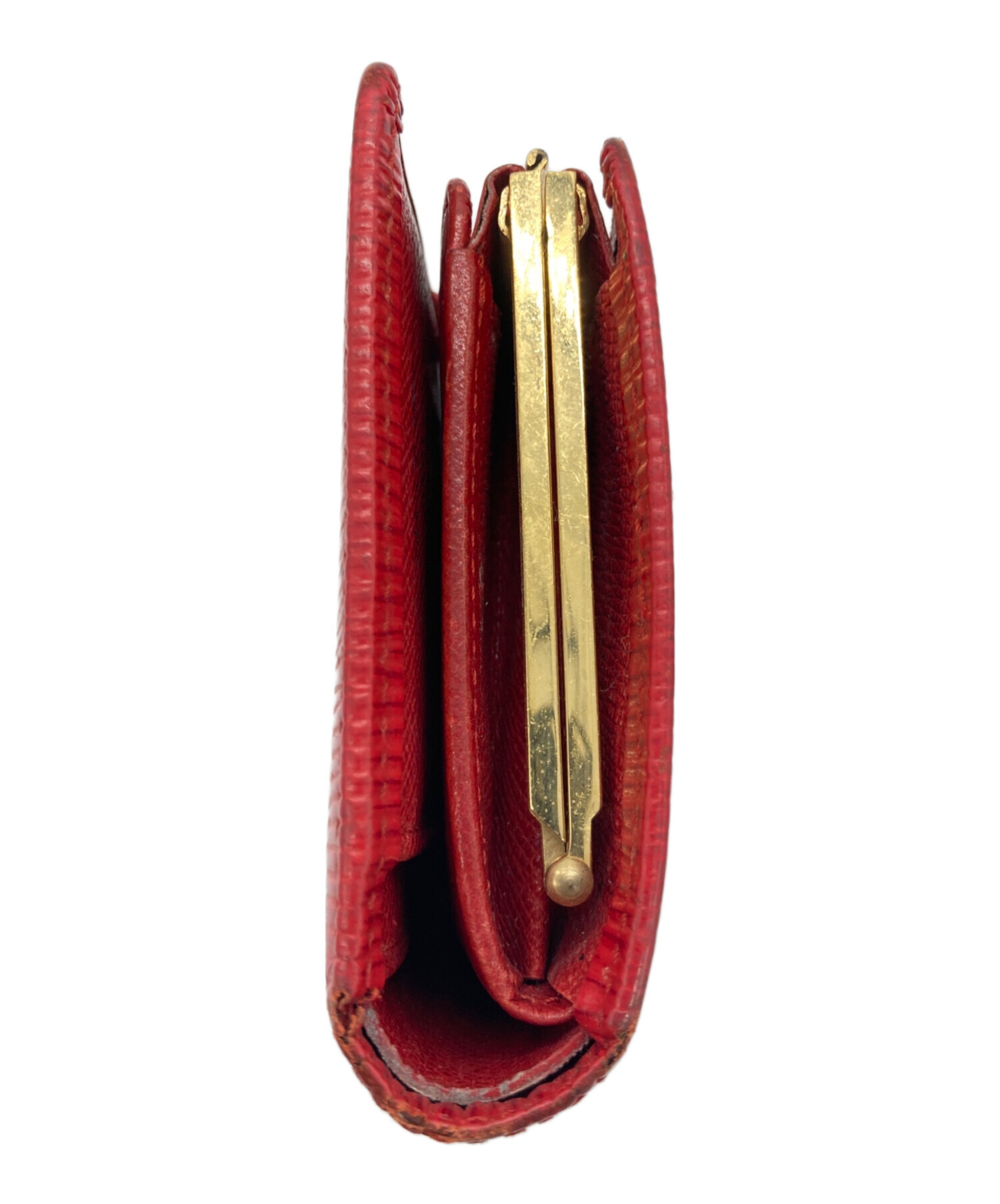 LOUIS VUITTON ルイヴィトン 財布・ケース  赤 【古着】【中古】【送料無料】 中古・古着通販】LOUIS VUITTON (ルイ ヴィトン) がま口財布