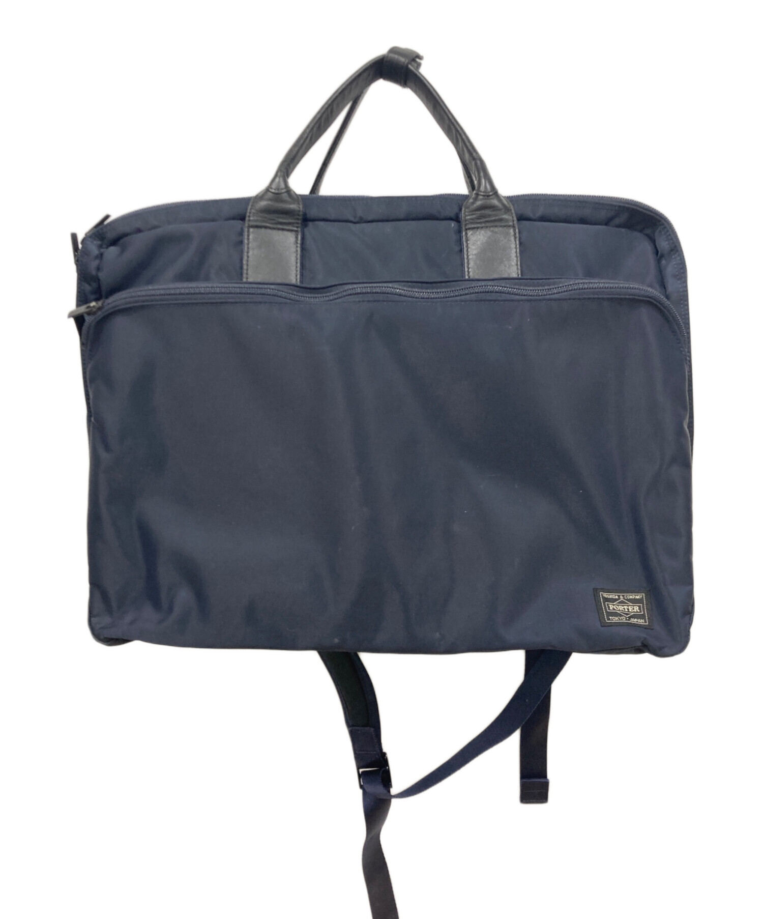 中古・古着通販】PORTER (ポーター) 3WAYブリーフケース ネイビー