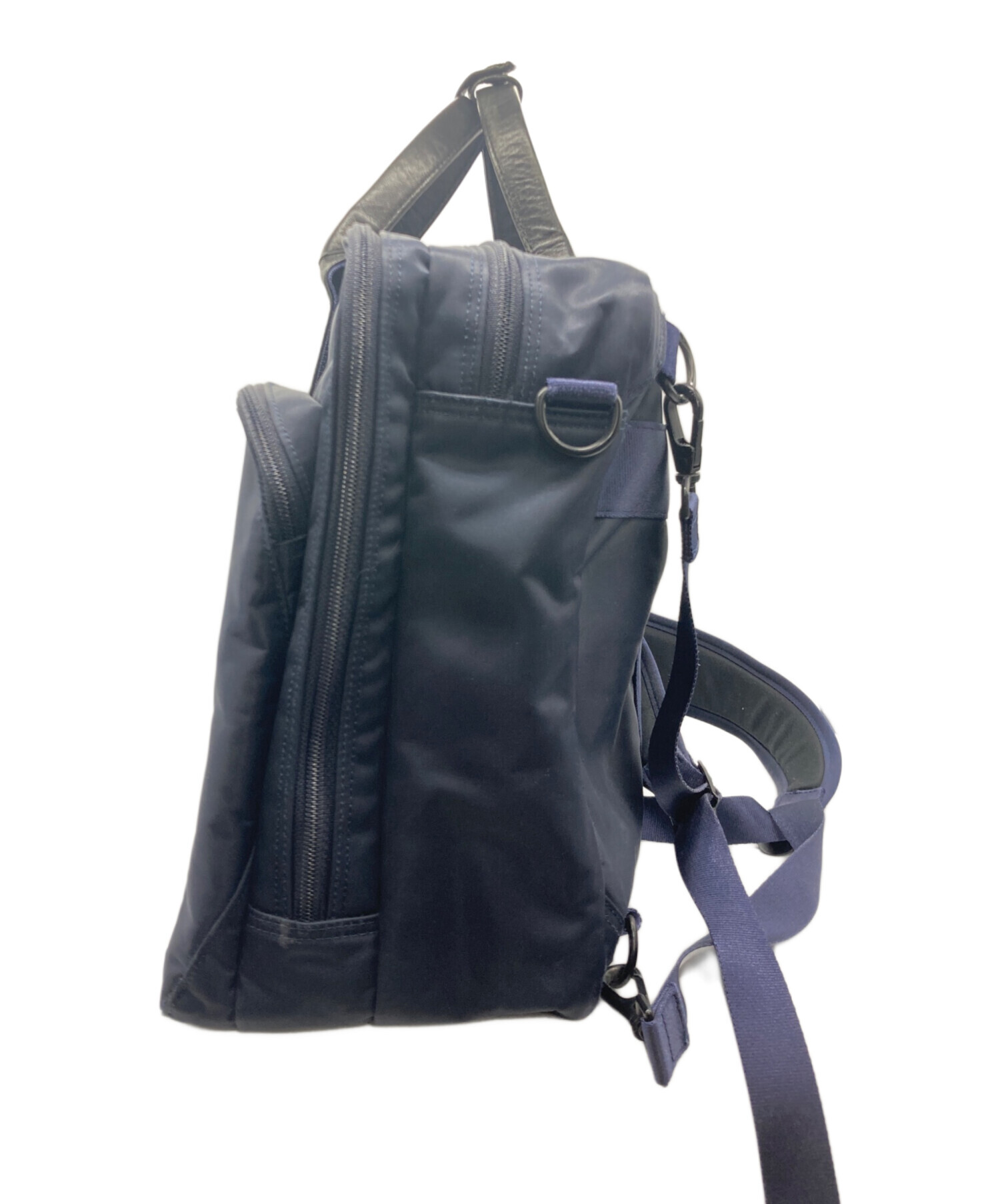 中古・古着通販】PORTER (ポーター) 3WAYブリーフケース ネイビー