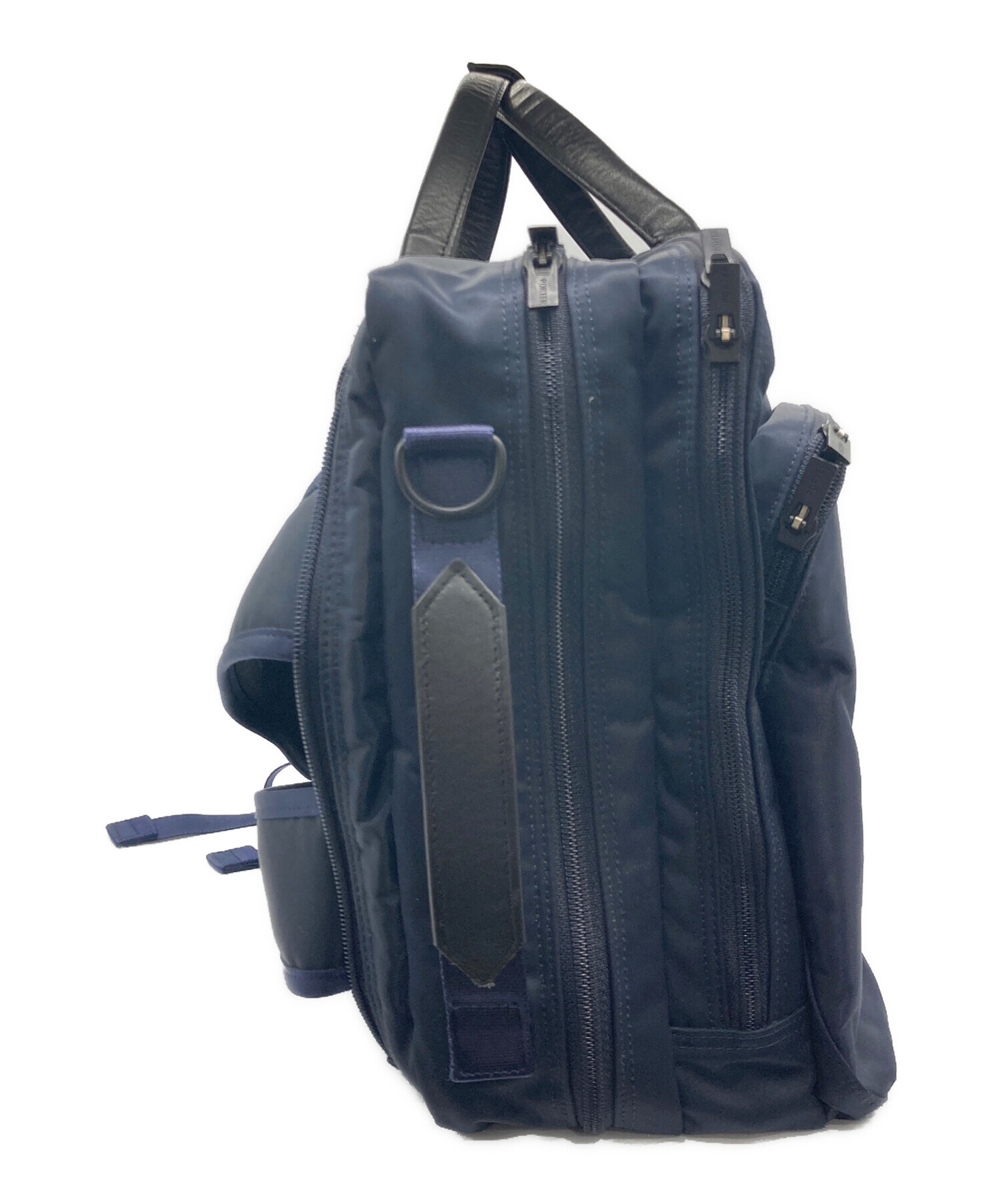 中古・古着通販】PORTER (ポーター) 3WAYブリーフケース ネイビー