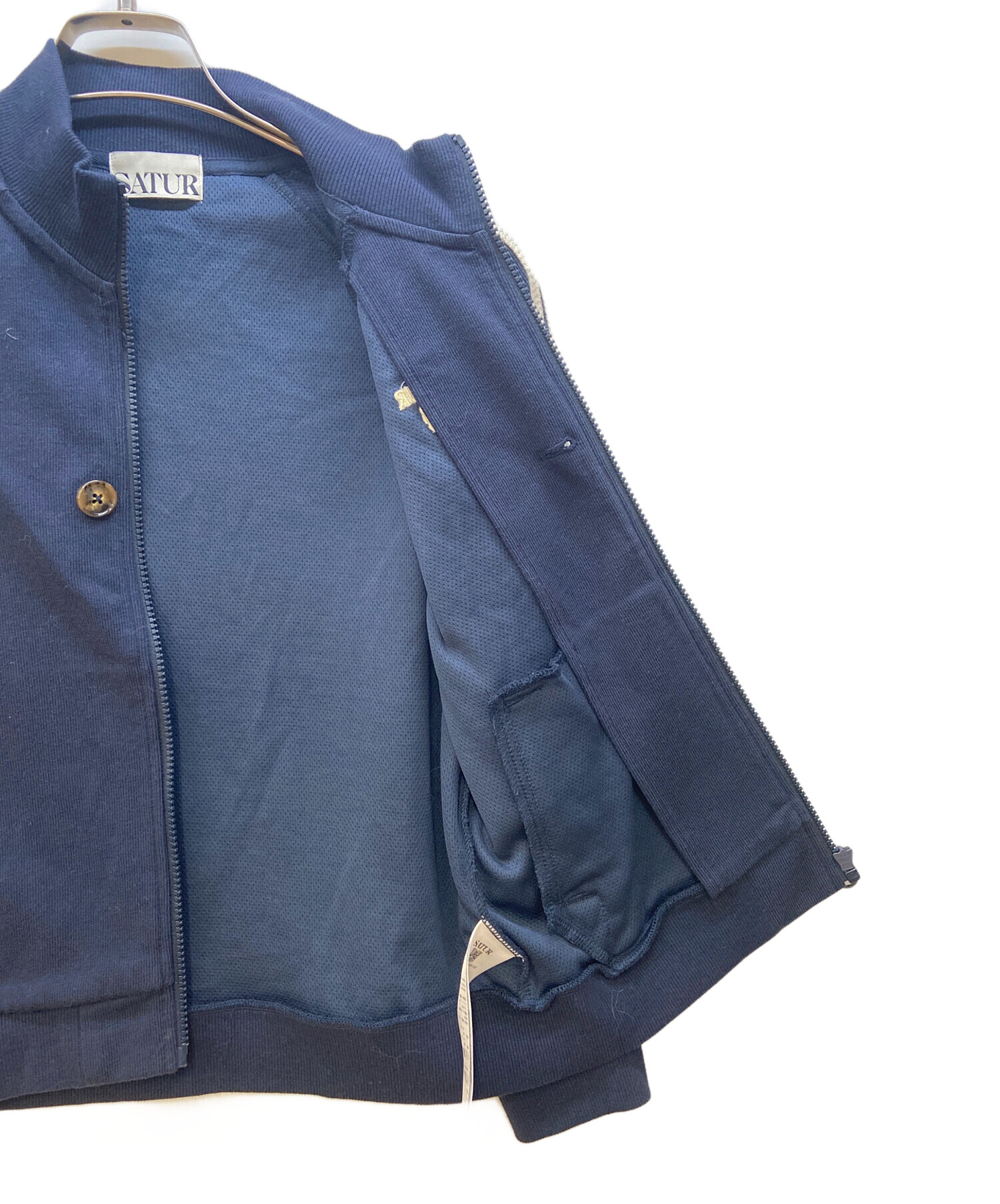 中古・古着通販】SATUR (セター) トラックジャケット ネイビー サイズ