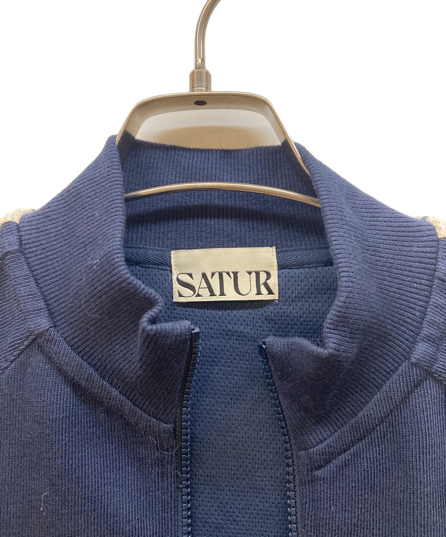 中古・古着通販】SATUR (セター) トラックジャケット ネイビー サイズ