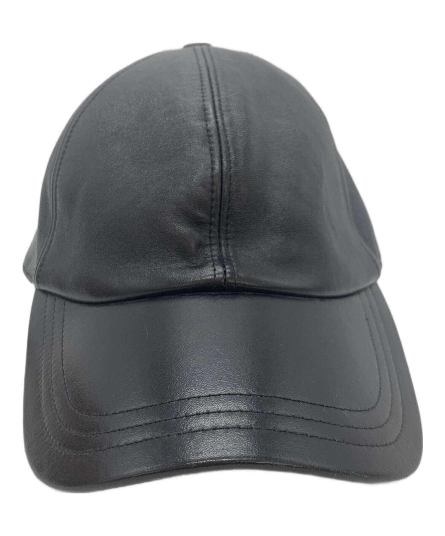 中古・古着通販】PRADA (プラダ) キャップ ブラック サイズ:L