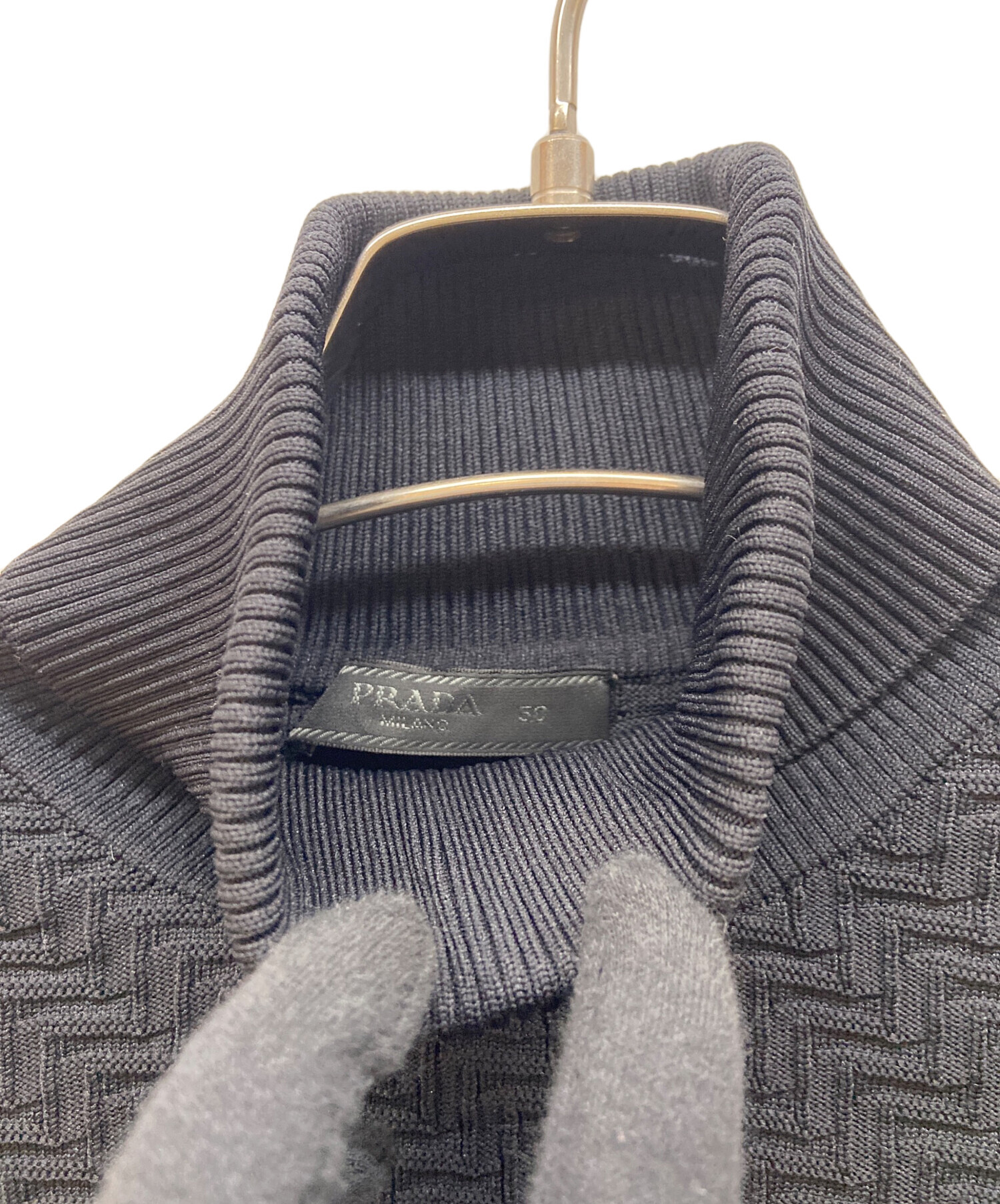 中古・古着通販】PRADA (プラダ) Re-Nylon タートルネック セーター