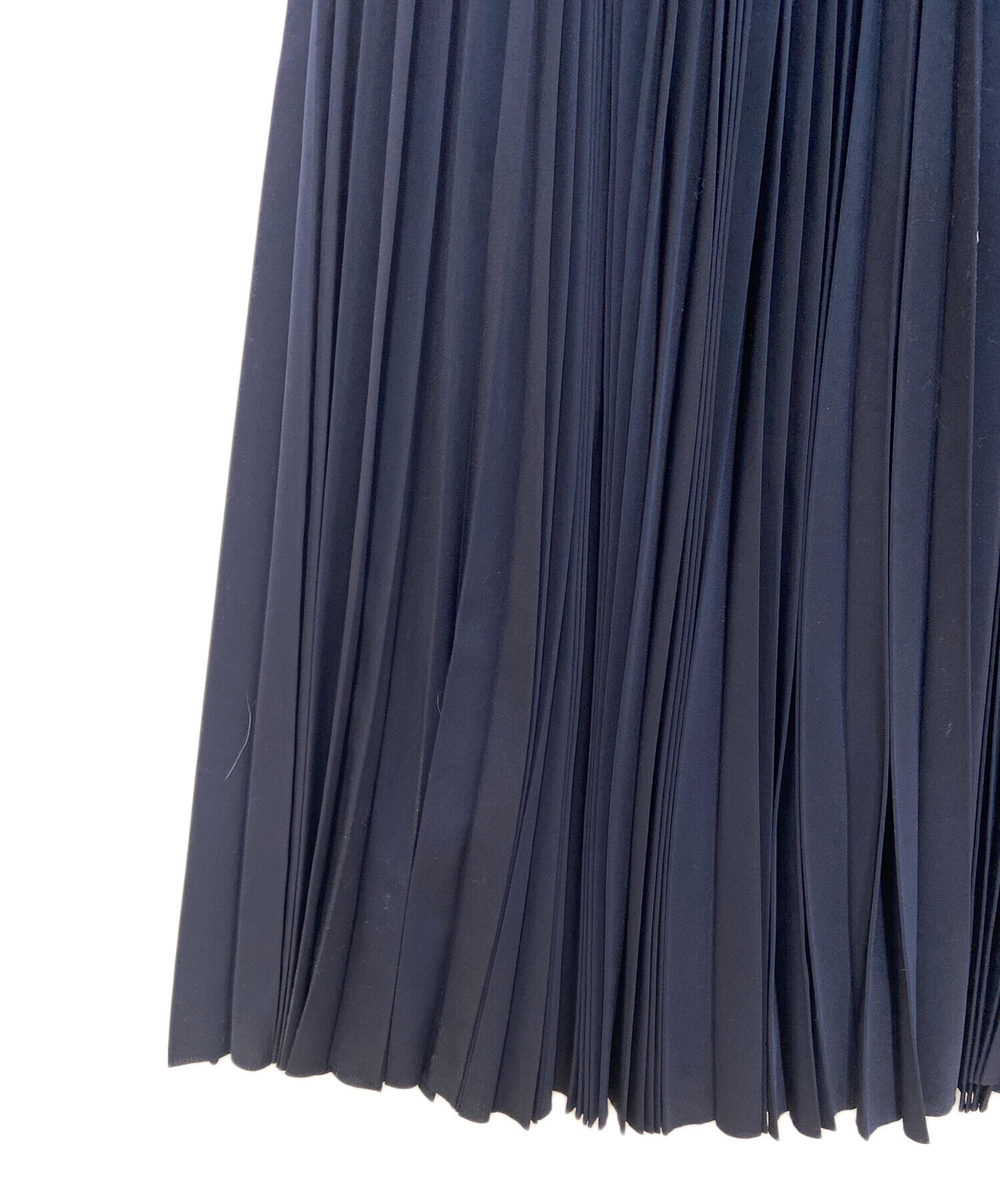 24aw【美品✨】セオリーリュクス プリーツスカート ロング 紺色 中古・古着通販】theory luxe (セオリーリュクス) プリーツスカート