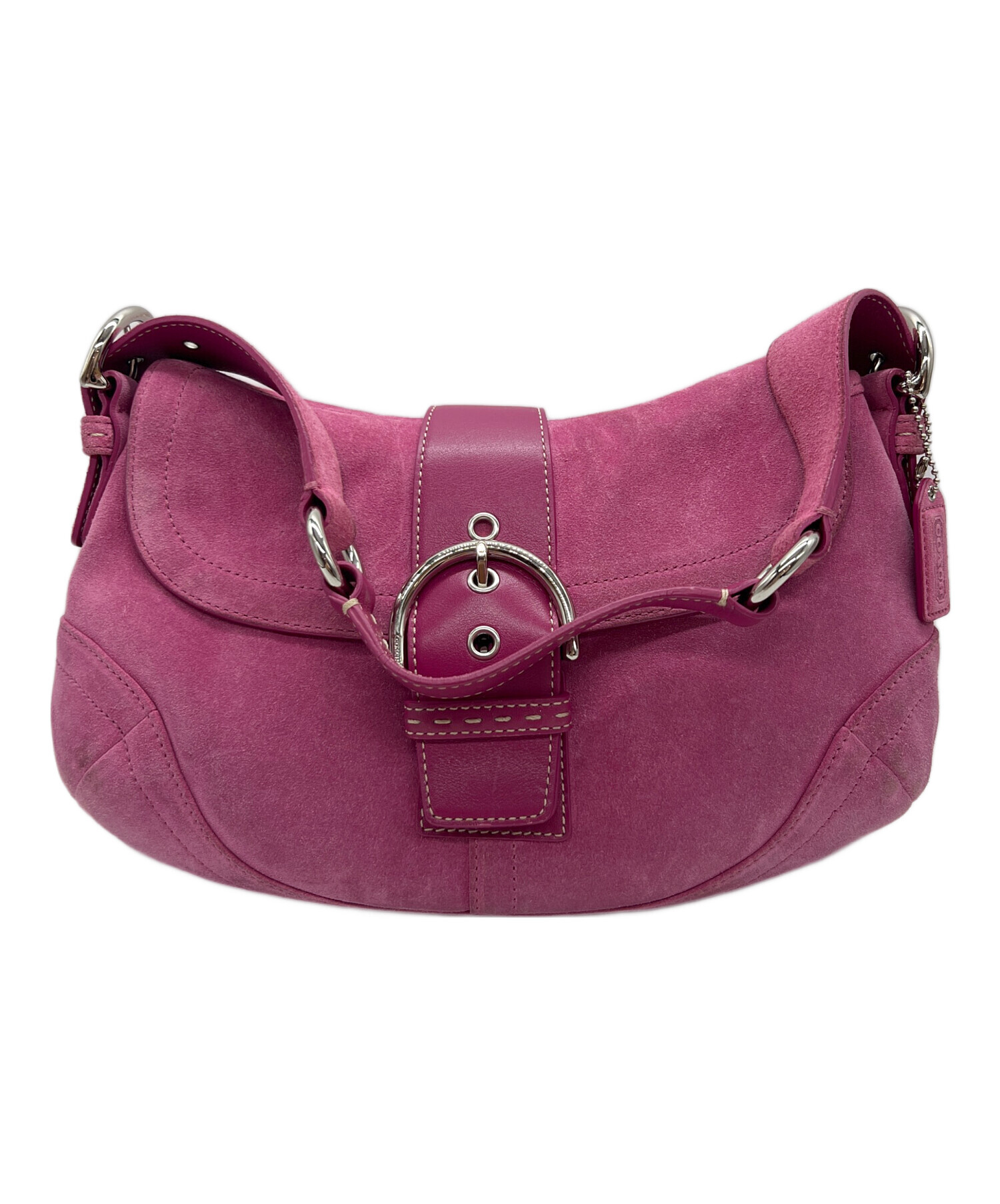 中古・古着通販】COACH (コーチ) Soho ショルダーバッグ ショッキング