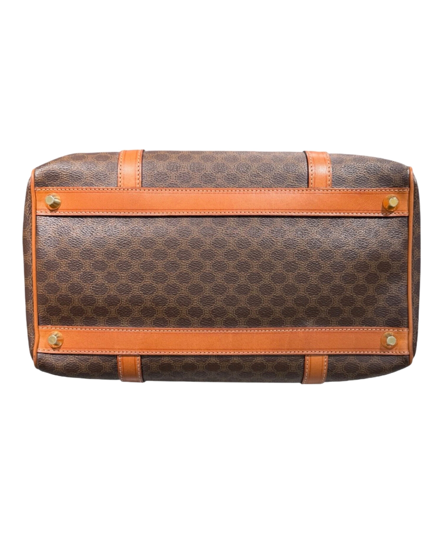 中古・古着通販】CELINE (セリーヌ) マカダム柄 ミニボストンバッグ