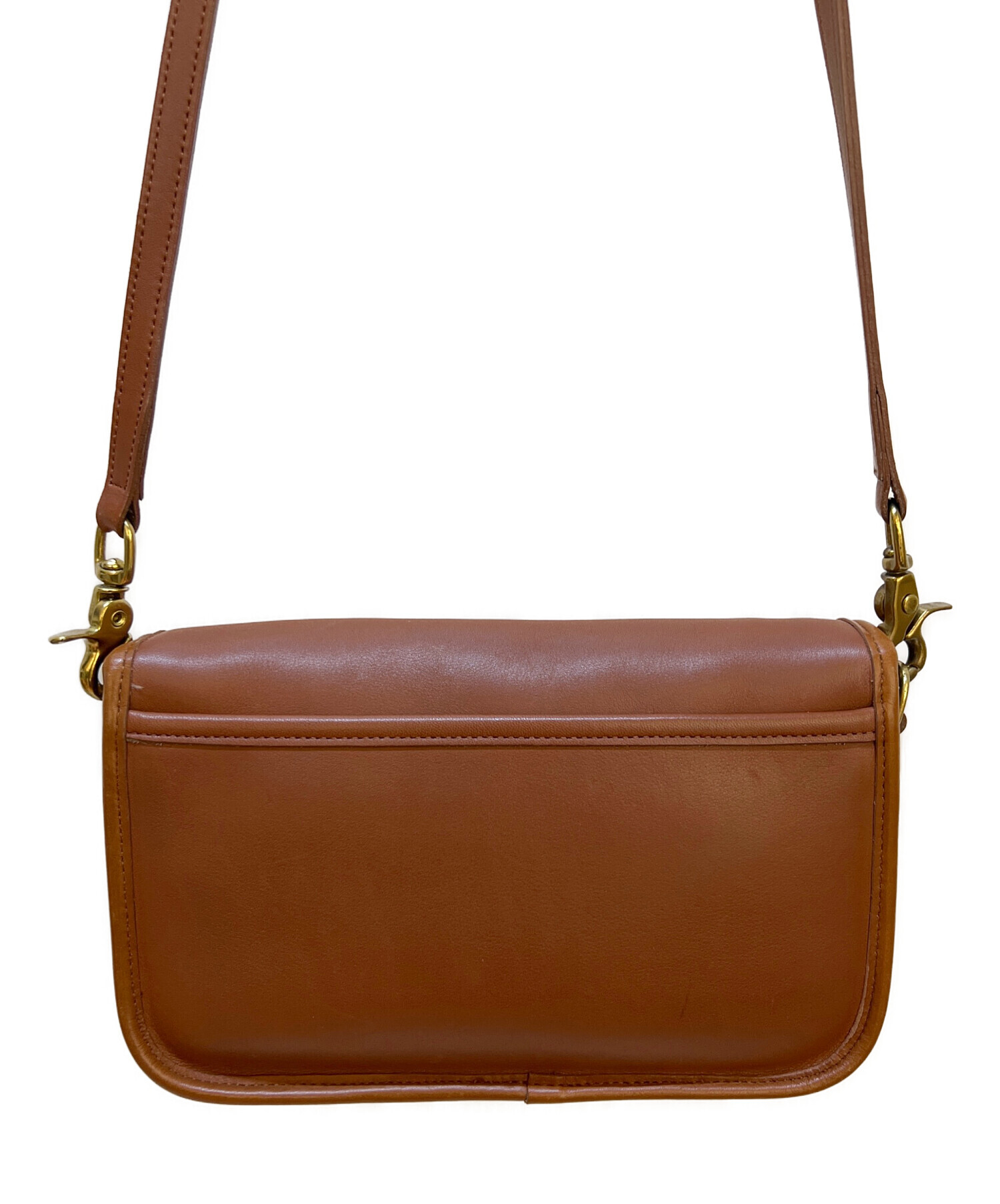 中古・古着通販】COACH (コーチ) レザーショルダーバッグ/OLD COACH