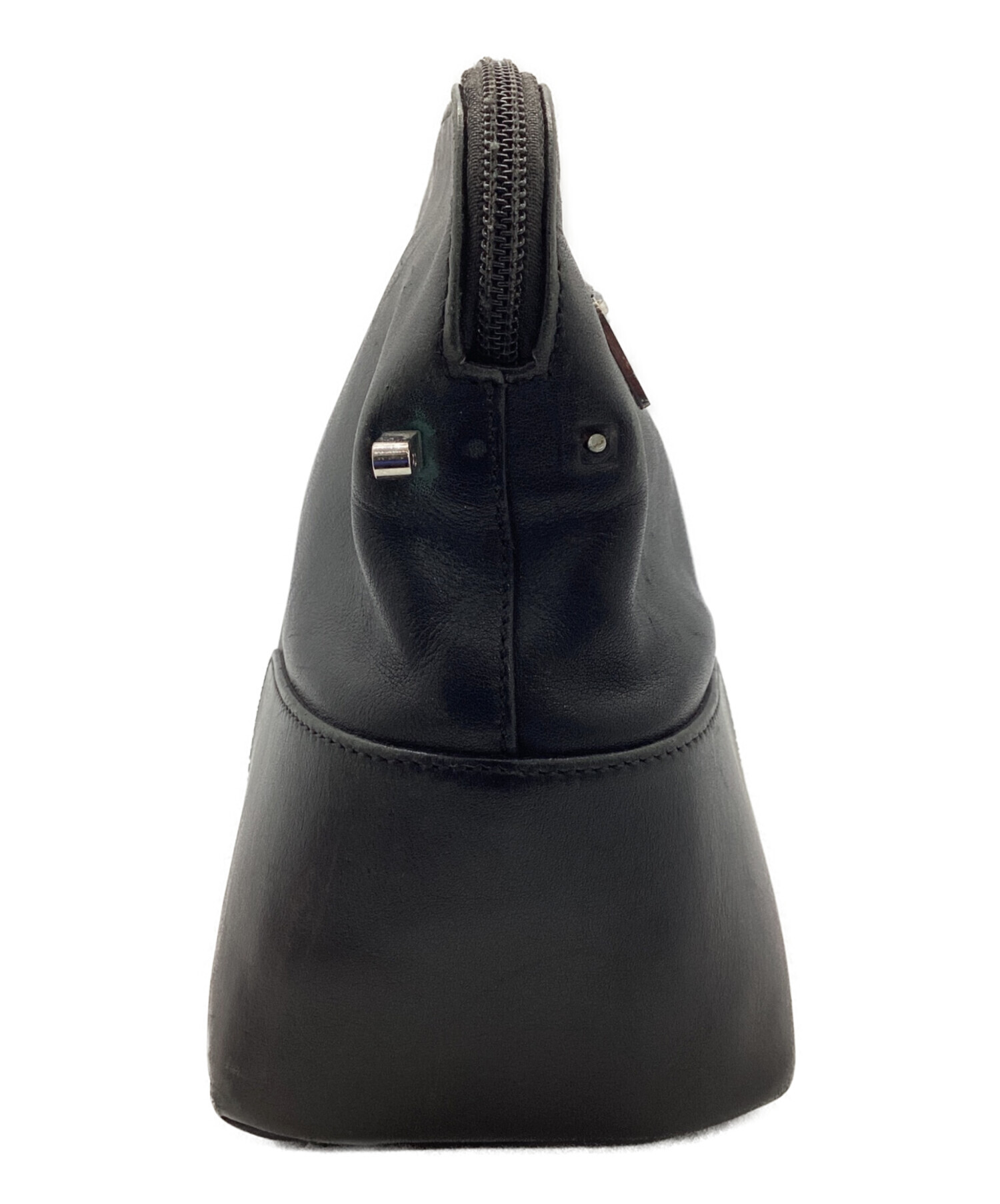 中古・古着通販】LOEWE (ロエベ) アナグラムクラッチバッグ ブラック 