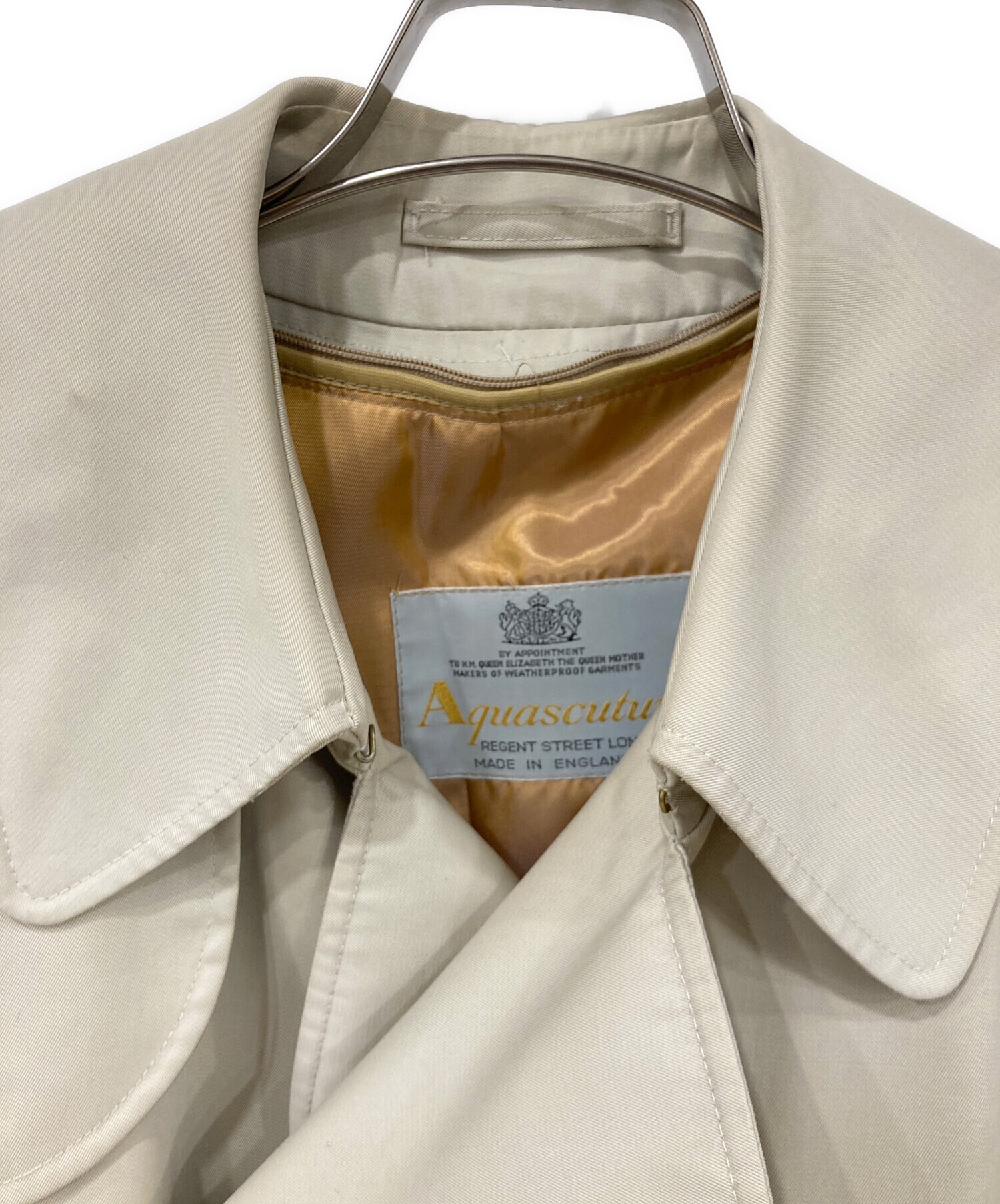 中古・古着通販】Aquascutum (アクアスキュータム) トレンチコート