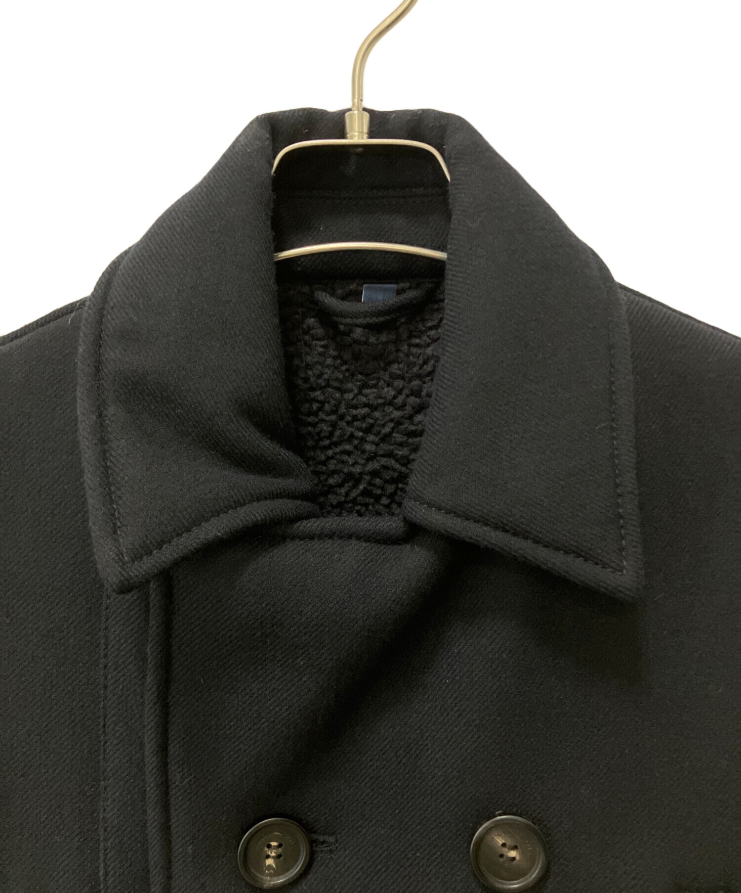 archive Armani Jeans Pコート　ウール　ジャケット 中古・古着通販】ARMANI JEANS (アルマーニジーンズ) Pコート ブラック