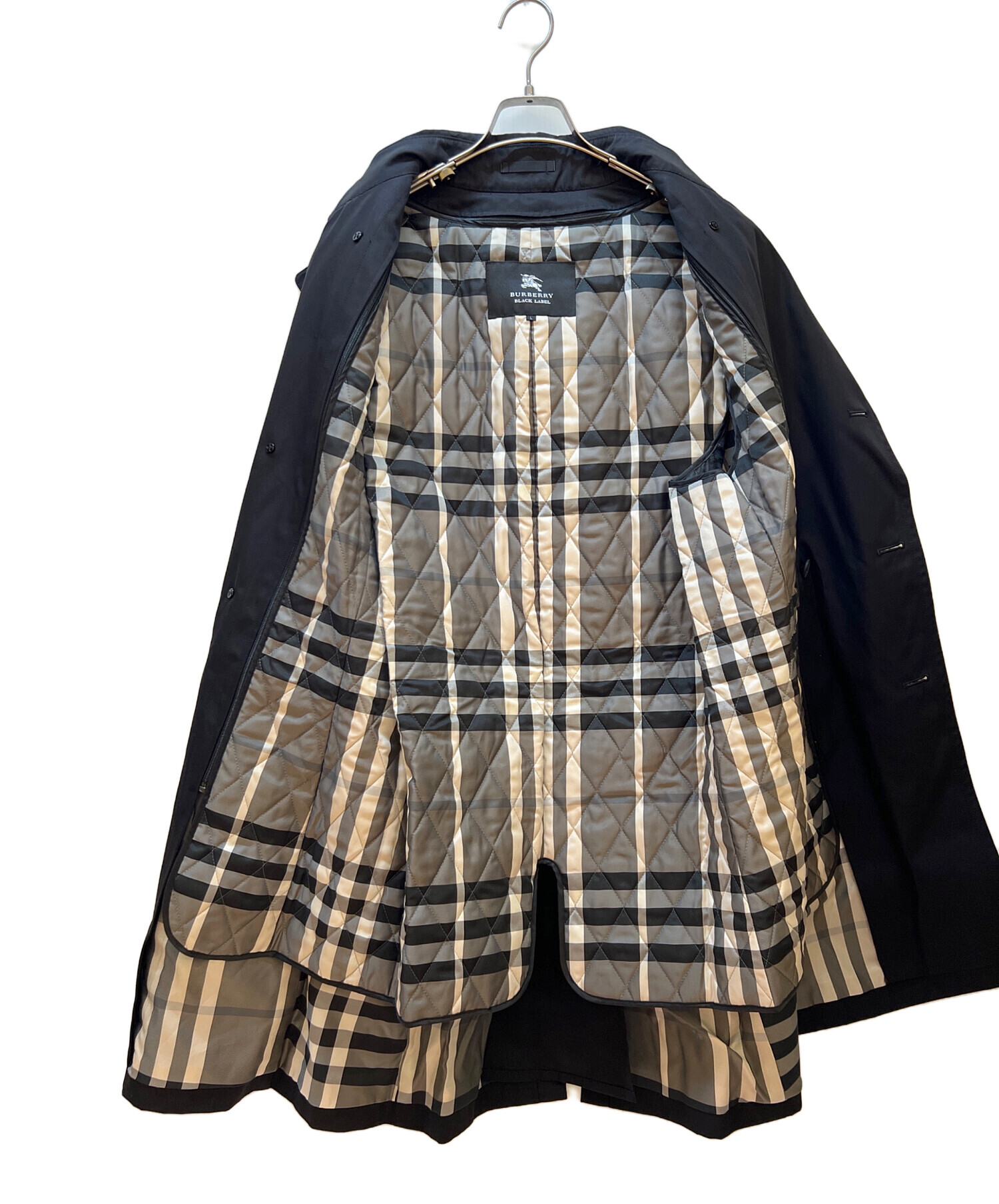 大きいサイズ✨BURBERRY BLACK LABEL トレンチコート　ライナー 中古・古着通販】BURBERRY BLACK LABEL (バーバリーブラックレーベル