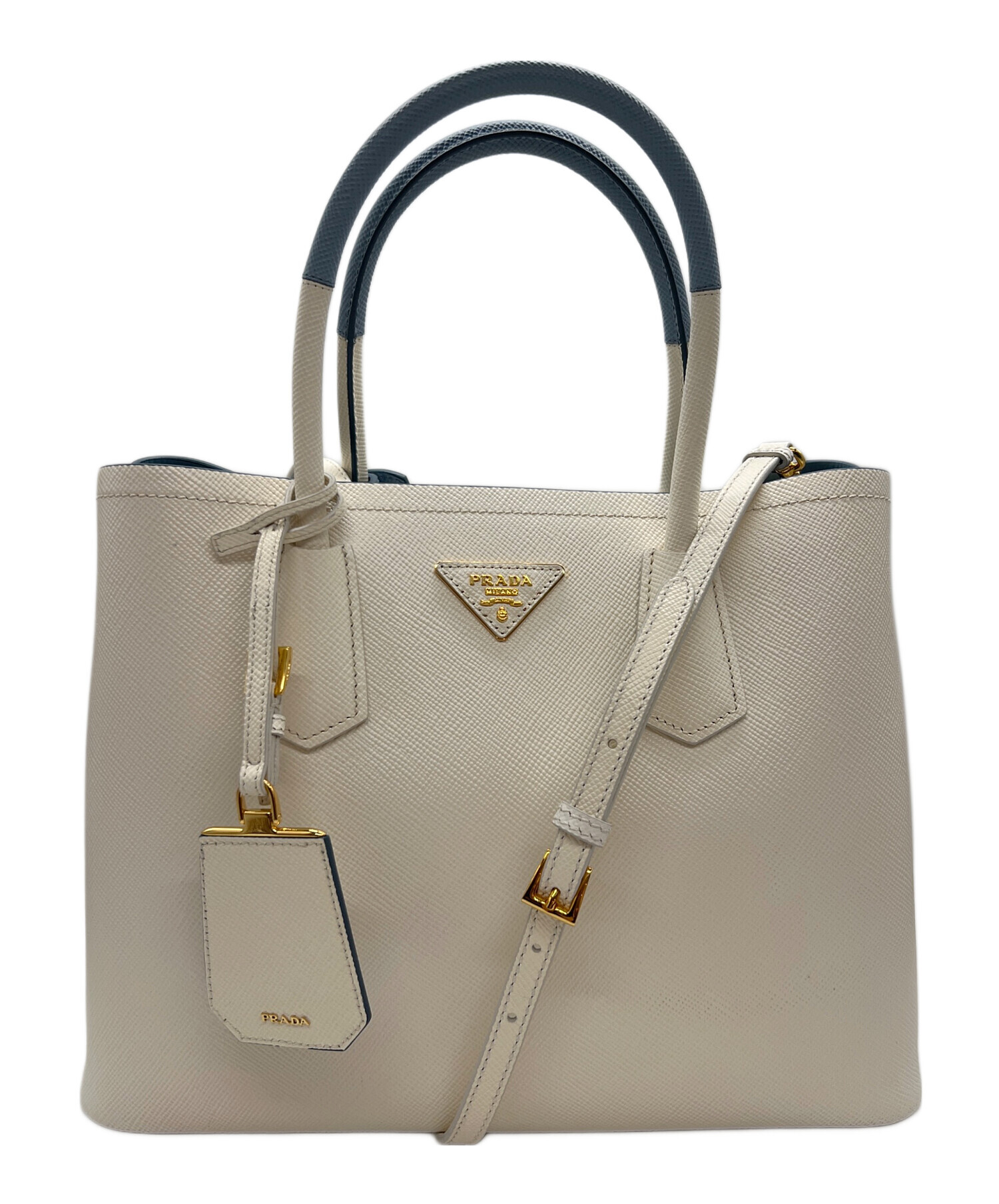 中古・古着通販】PRADA (プラダ) 2WAYショルダーバッグ ホワイト