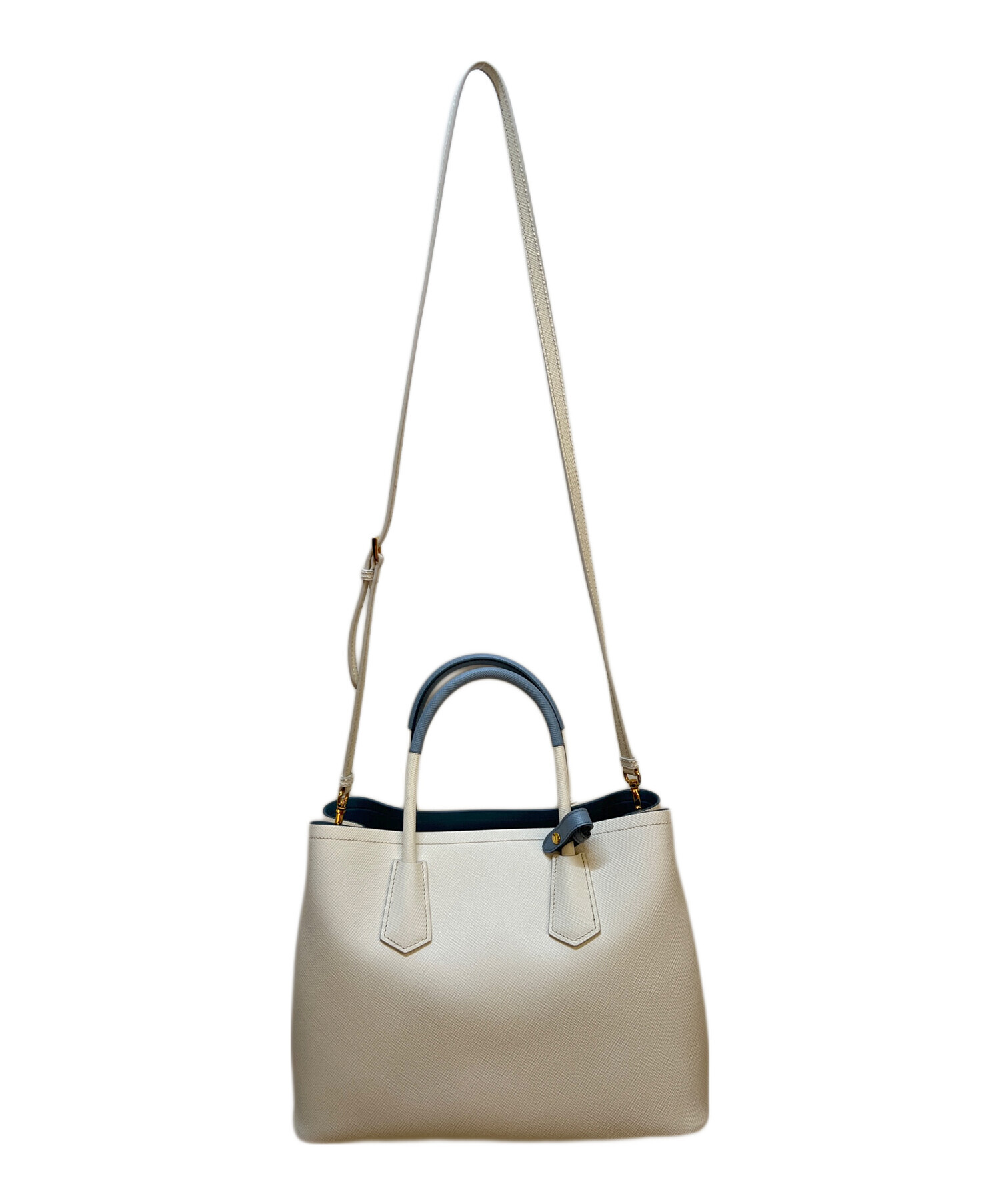 中古・古着通販】PRADA (プラダ) 2WAYショルダーバッグ ホワイト