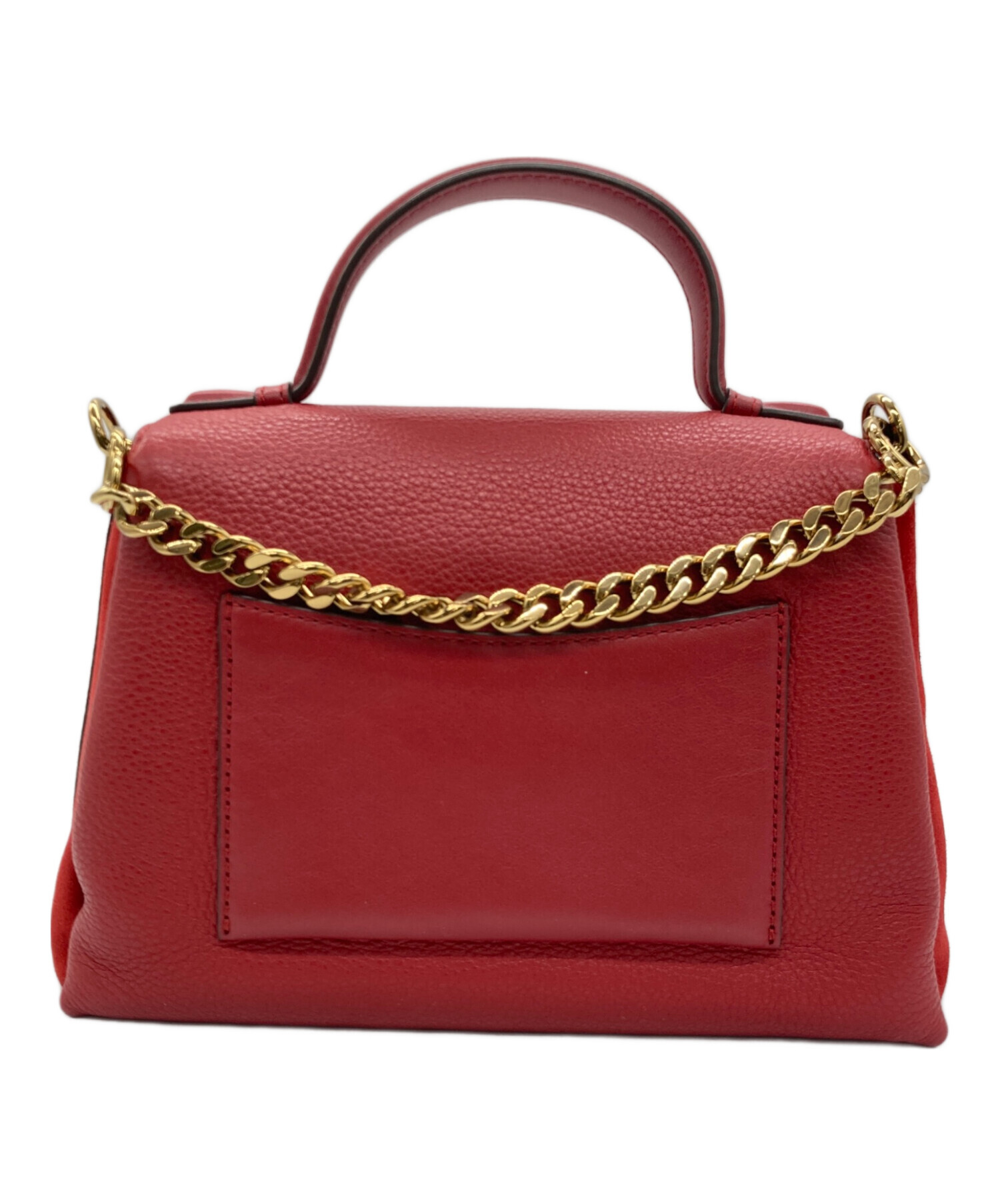 中古・古着通販】TORY BURCH (トリーバーチ) ショルダーバッグ レッド