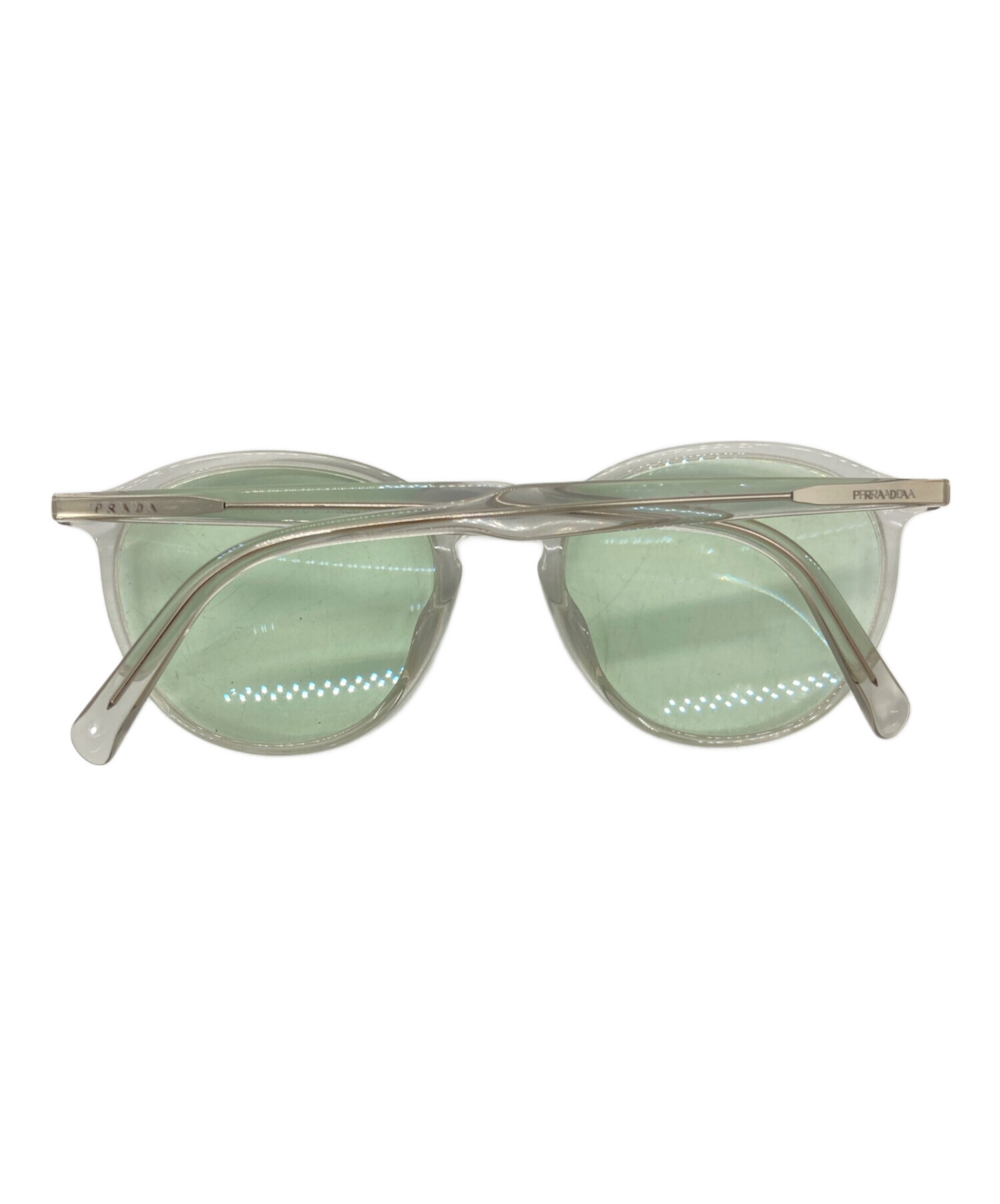 中古・古着通販】PRADA (プラダ) サングラス ライトグリーン サイズ:51
