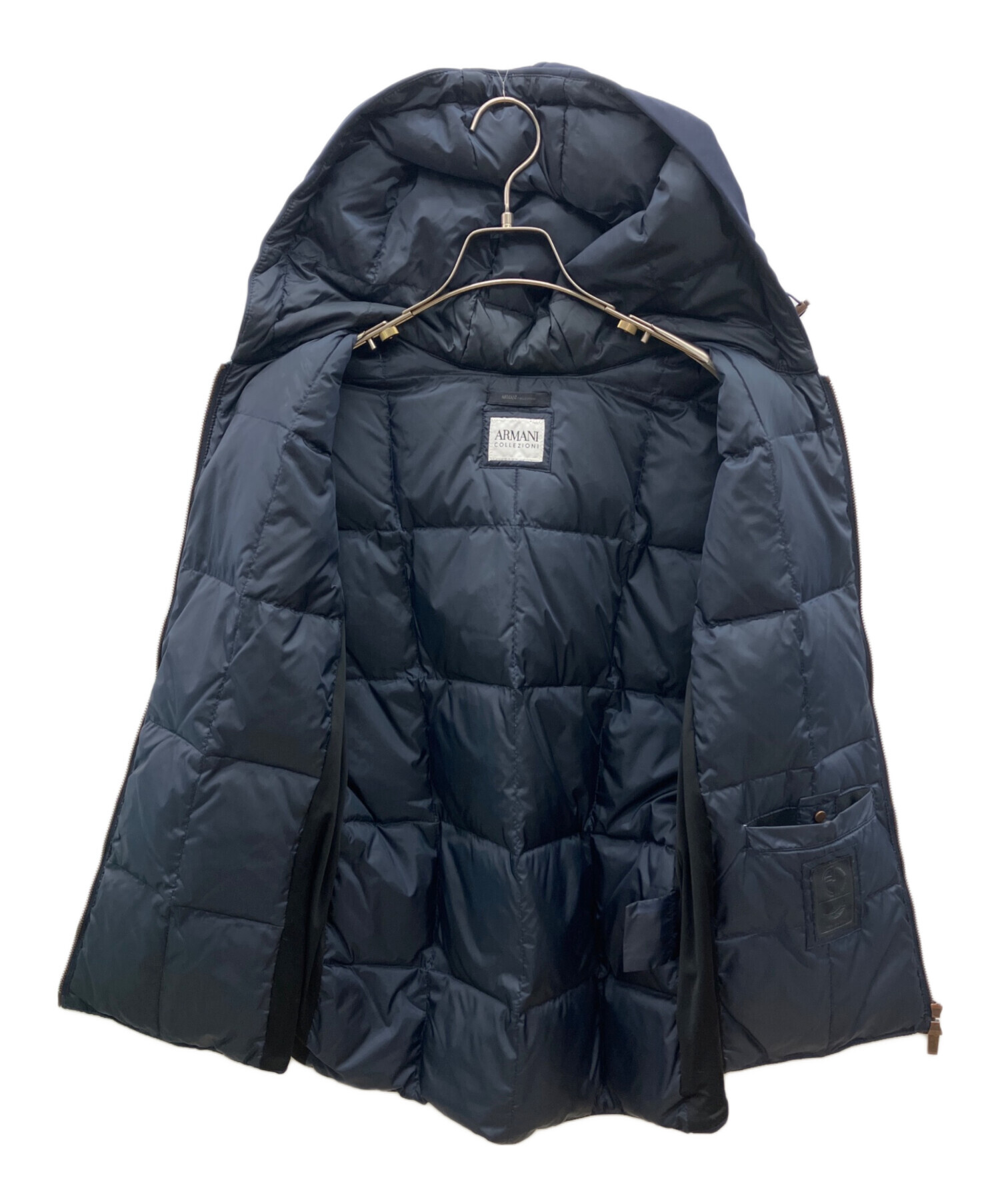 最終値下げ！新品！アルマーニ ダウンベスト付きコート 44 中古・古着通販】ARMANI COLLEZIONI (アルマーニ コレツィオーニ