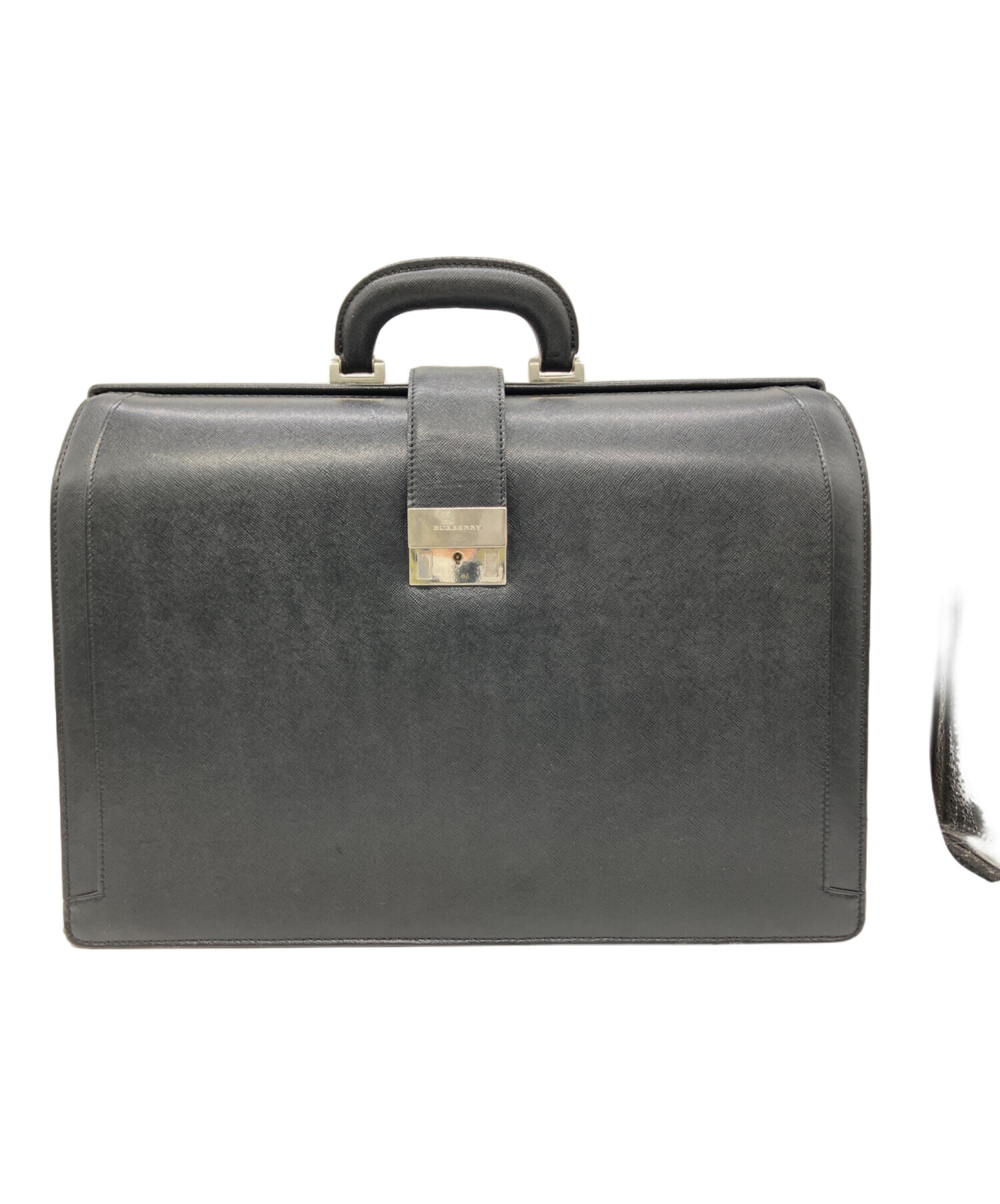 BURBERRY ビジネスダレスバッグ 中古・古着通販】BURBERRY (バーバリー) ダレスバッグ ブラック