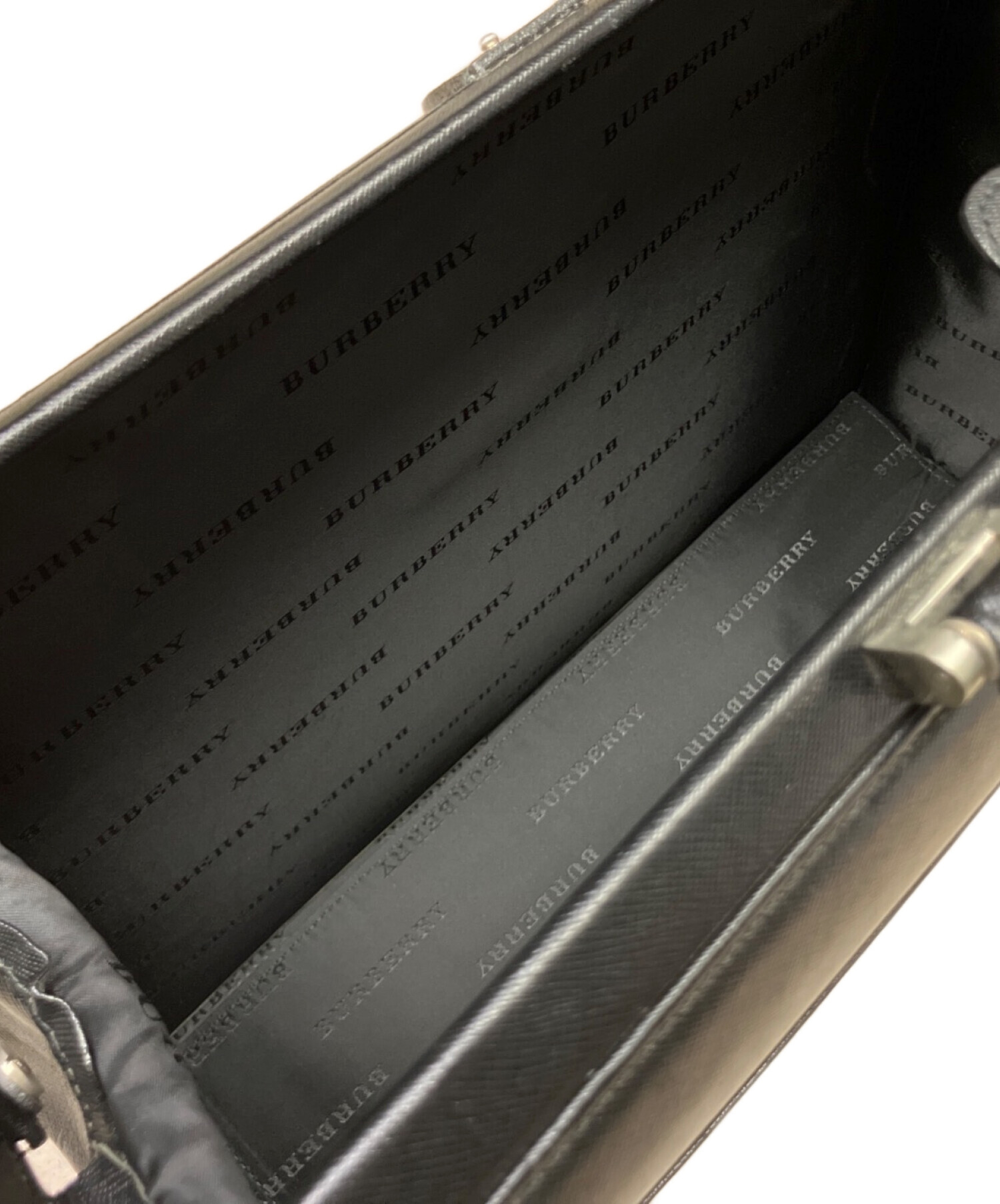 中古・古着通販】BURBERRY (バーバリー) ダレスバッグ ブラック