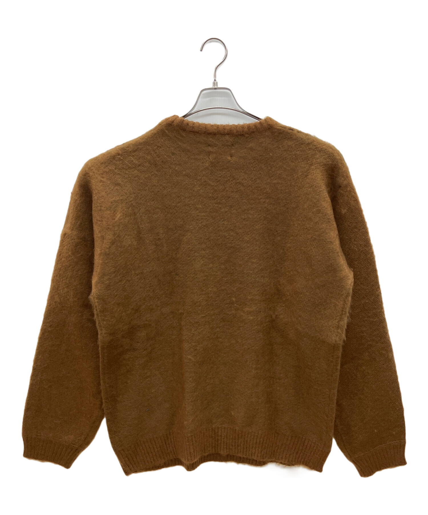  トラックニットトップス　ブラウン　L 中古・古着通販】PENNEY`S TOWN CRAFT (ペニーズ タウンクラフト